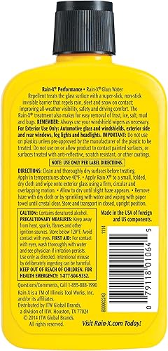 Miniatura 3 de Rain-X 800002243 Tratamiento de vidrio - 7 onzas líquidas (el embalaje puede variar) y Lime-A-Way Cleaner, 22 onzas líquidas