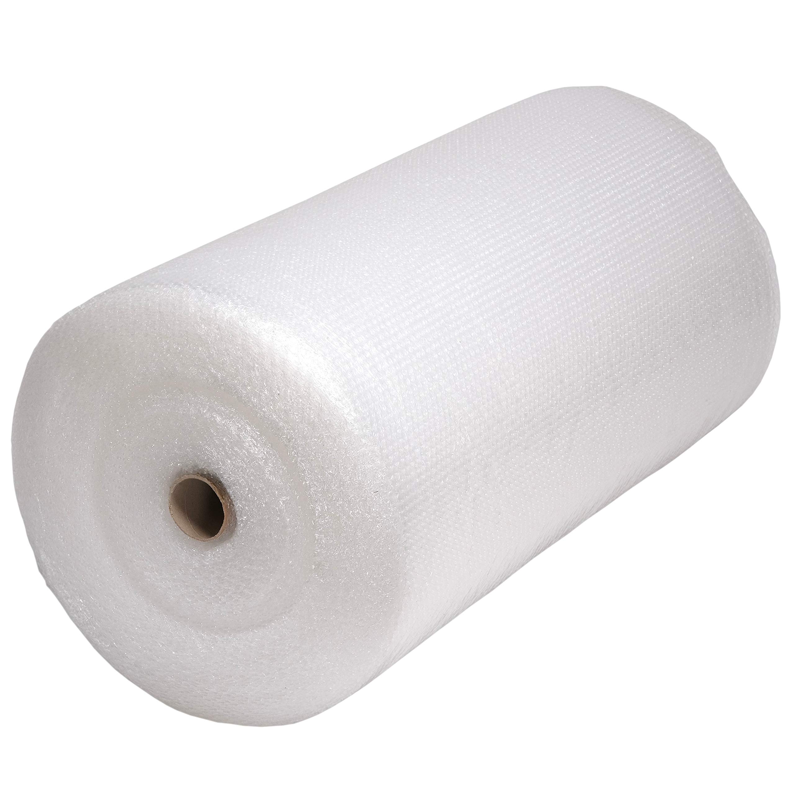 Yaro Luftpolsterfolie 120 cm x 100m - Polypropylen, Transparent, 2-lagig, 50 my, Noppen: 10mm Durchmesser - Verpackungsmaterial