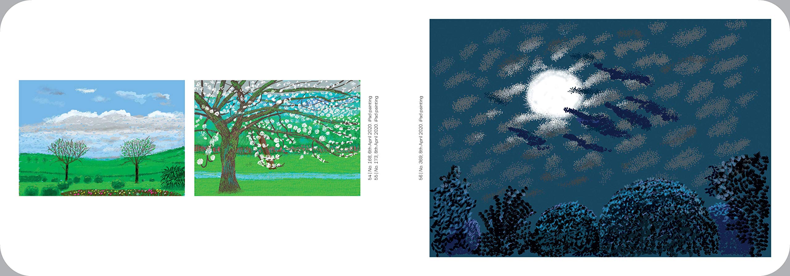 David Hockney : The Arrival of Spring, Normandy, 2020