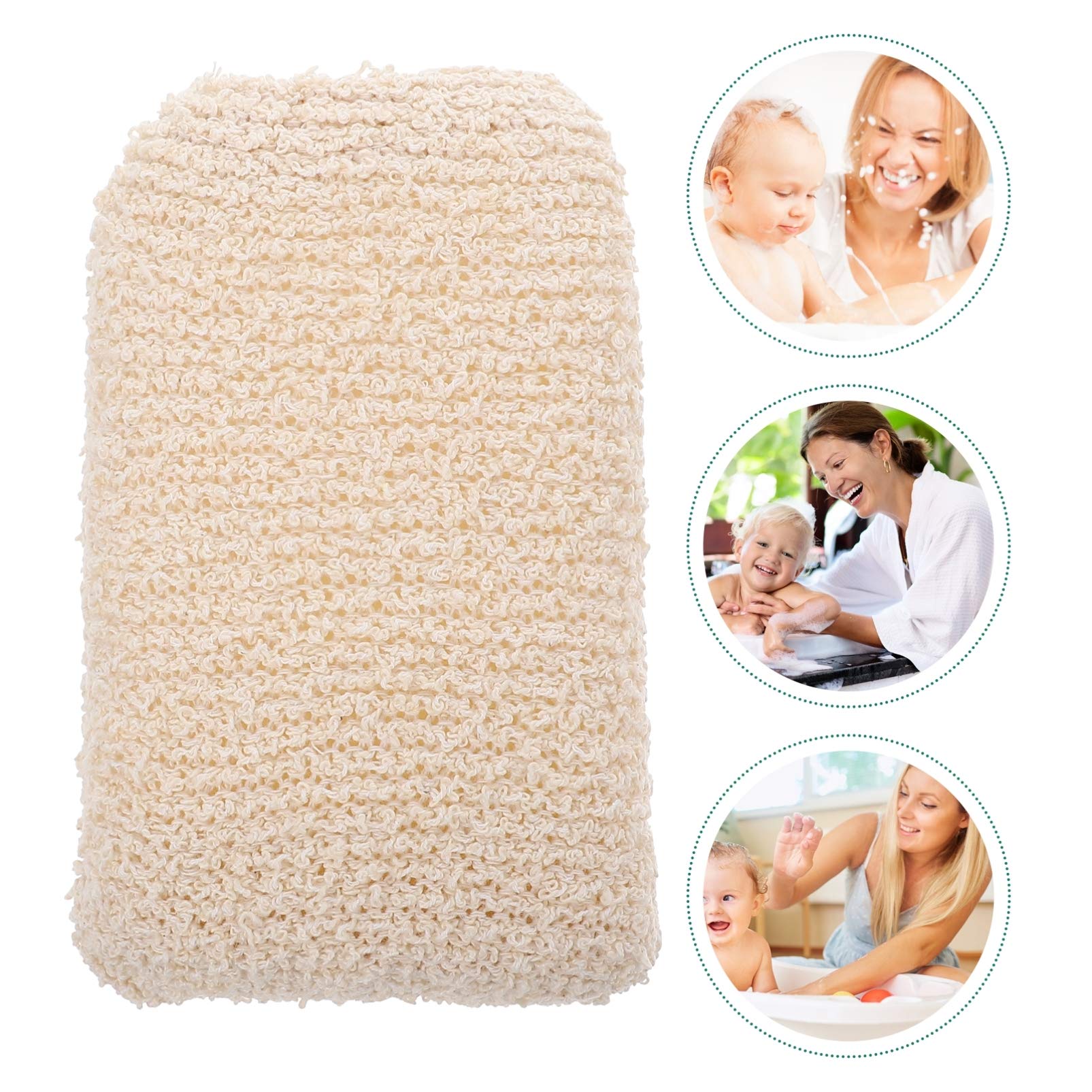 minkissy 8piezas Esponjas De Baño Para Niño Niña De Exfoliación Esponjas Naturales Accesorios Para Baño Infantil