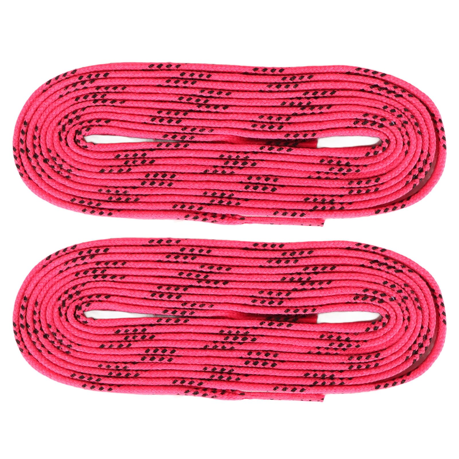 2 Paires Lacets Hockey Cirés - Polyester/Coton - Anti Neige/Glace - Pour Patins Glace Et Roller