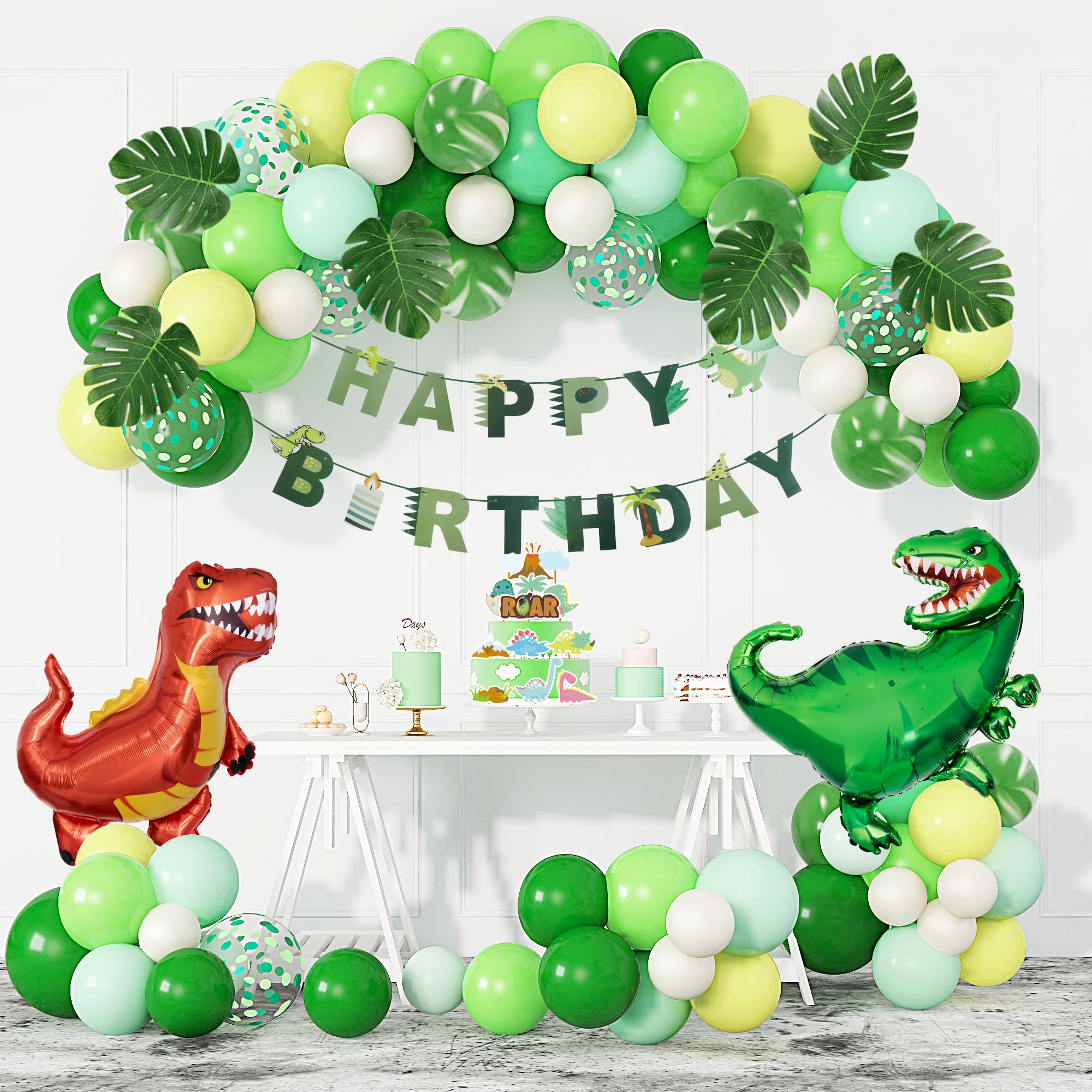 Amazon.com: Dinosaur Birthday Party Decorations Supplies, Dinosaur  display picture 1