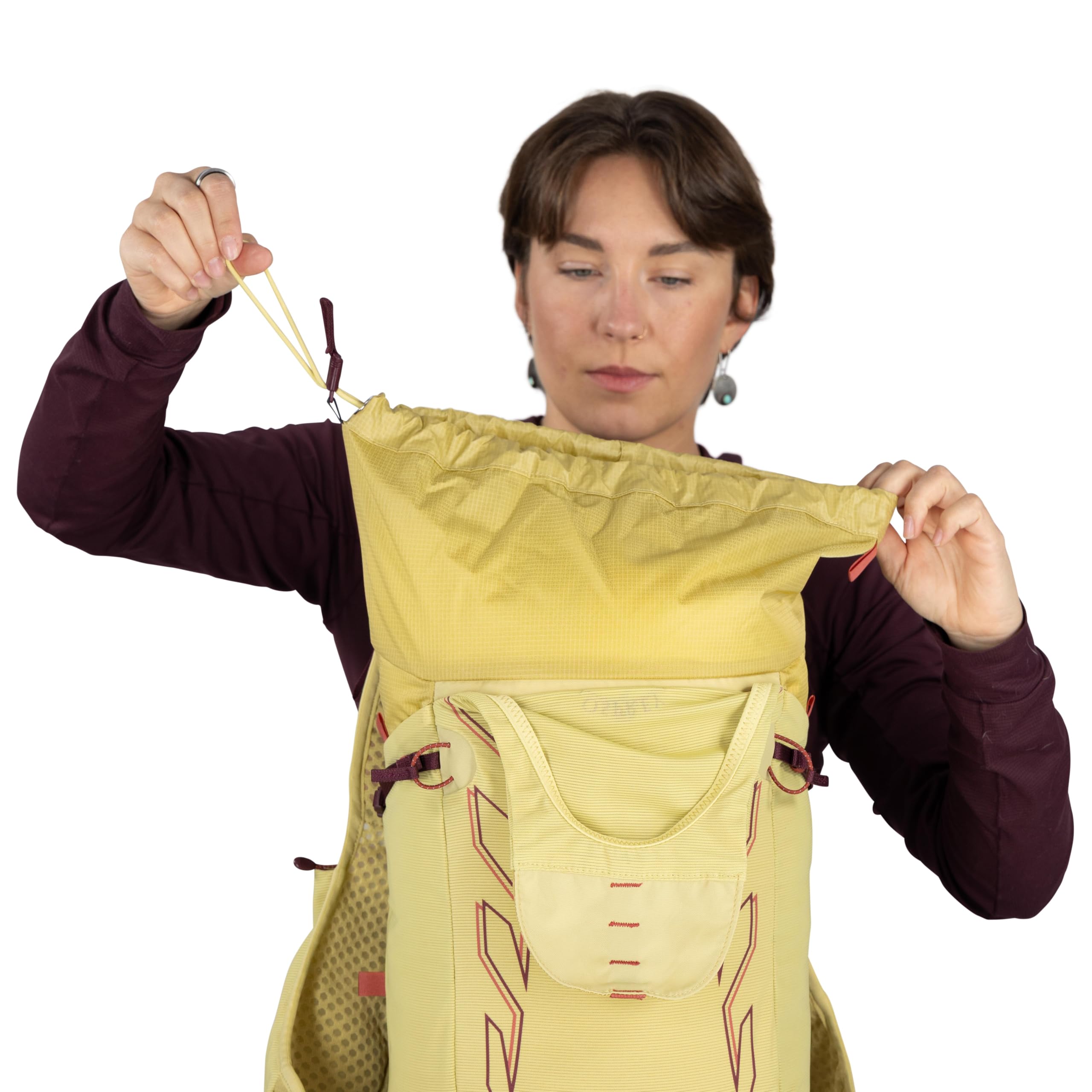 Osprey Tempest Velocity Damen Wanderrucksack 20L Laufen Radfahren Multisportpaket Wanderrucksack, Wander Yellow, M/L