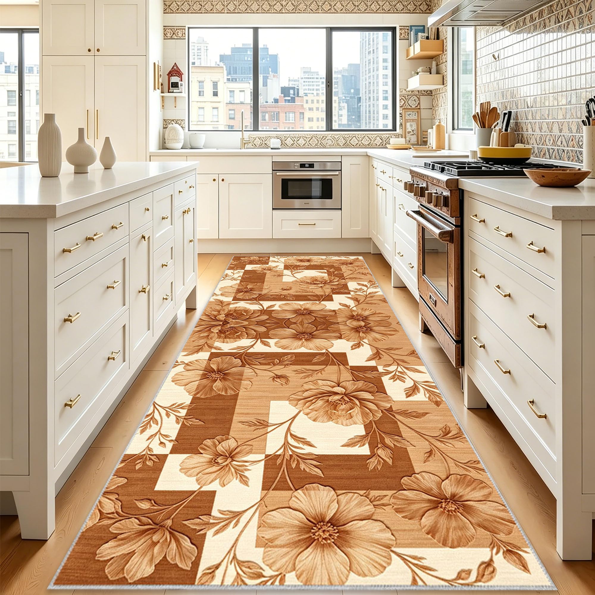 Tapis Couloir Antidérapant Long Rug 80 x 450 cm