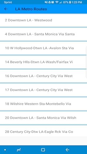 LA Metro Schedules