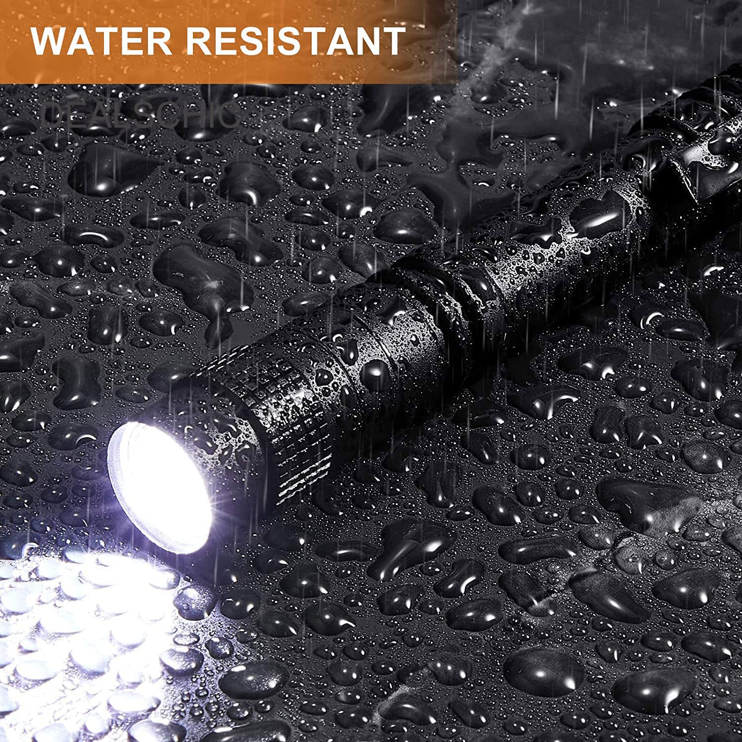 2-Pack LED Mini Flashlights - Ultra Bright Pocket Pen Light, Clip Included, Water-Resistant