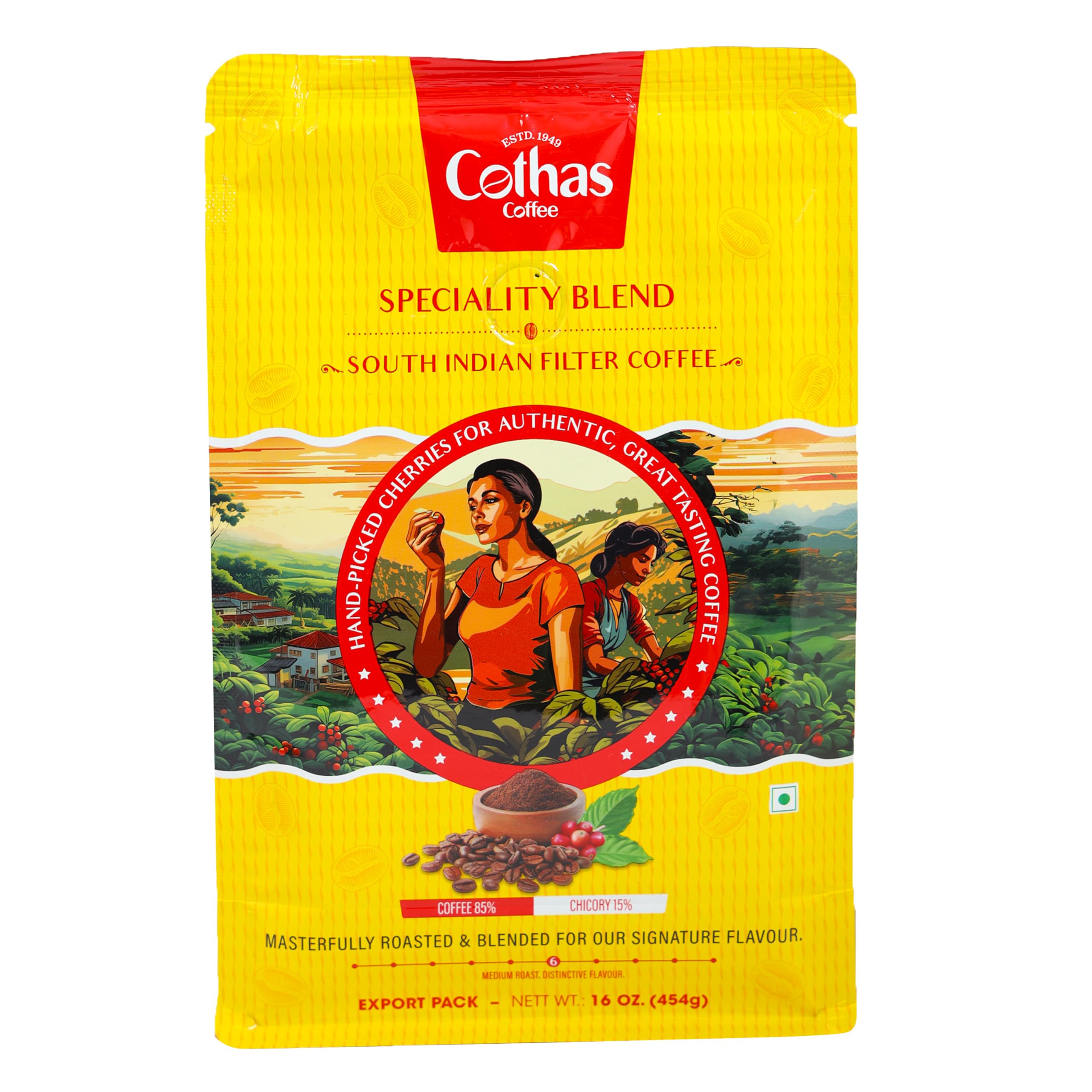 Cothas Speciality Blend 85:15 South Indian Filter Coffee 454g