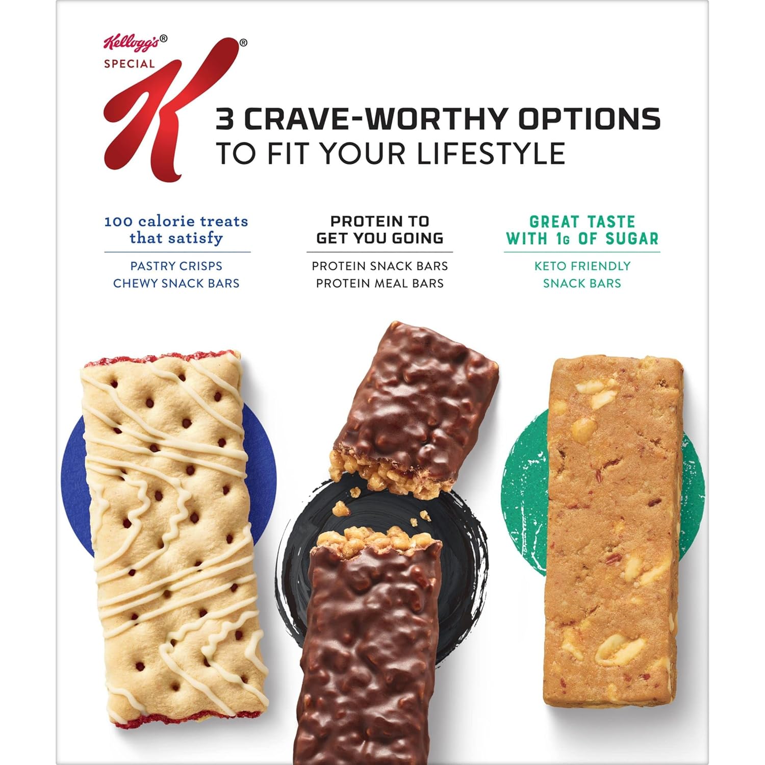 Special K Protein Meal Bars, 12g of Protein, Good Source of Fiber, Strawberry (6 Boxes, 36 Bars) (Pack of 2)