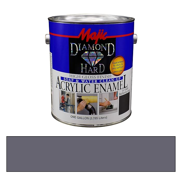 Buy Majic Paints 815091 Diamond Hard Acrylic Enamel High Gloss Paint