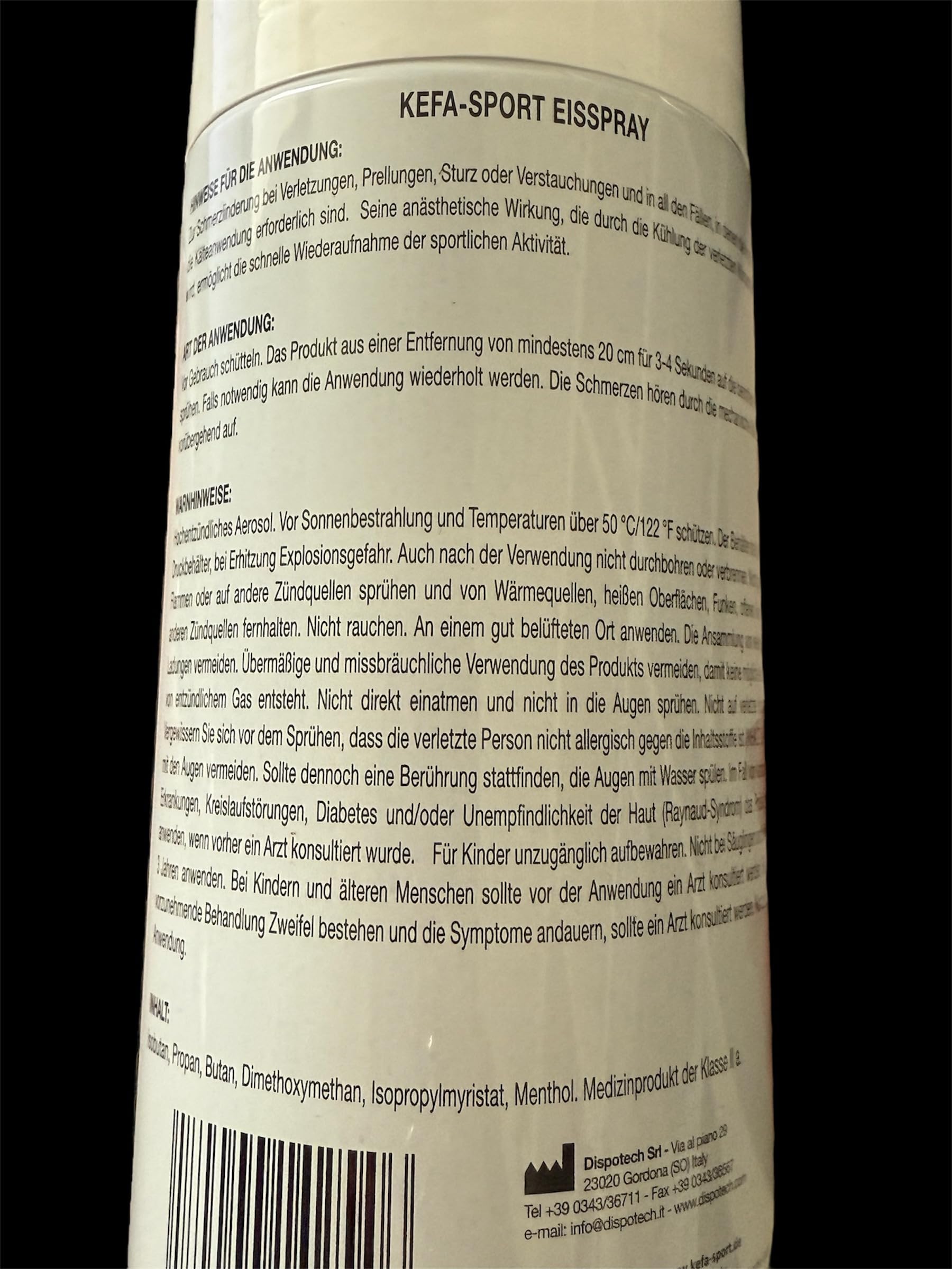 Eisspray (4800 ml, 400, milliliter)