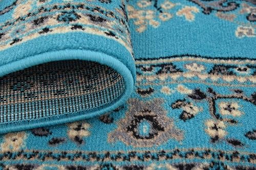 Vista 631 de Unique Loom Reza Collection- Alfombra, Polipropileno, Marrón Marrón/ marfil