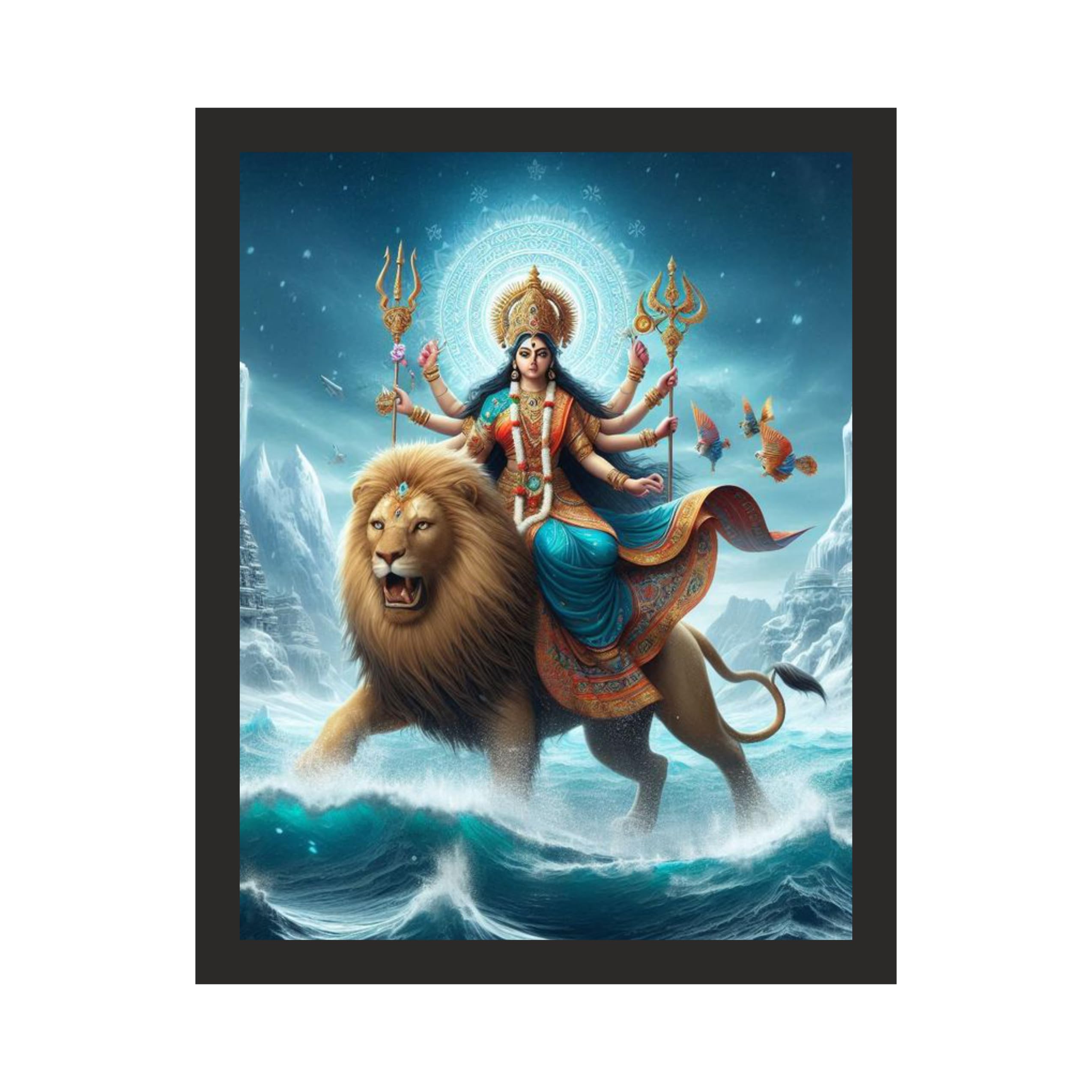 Divine Guardian Durga: 8x10
