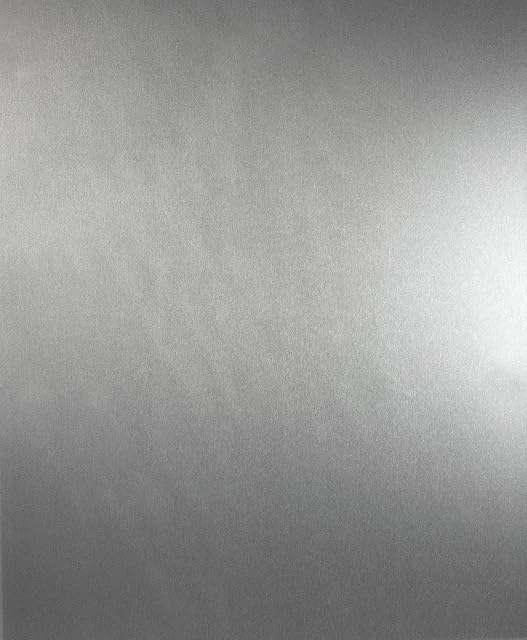 Fablon FAB11990 45 cm x 1.5 m Roll Stainless Steel Effect - Grey