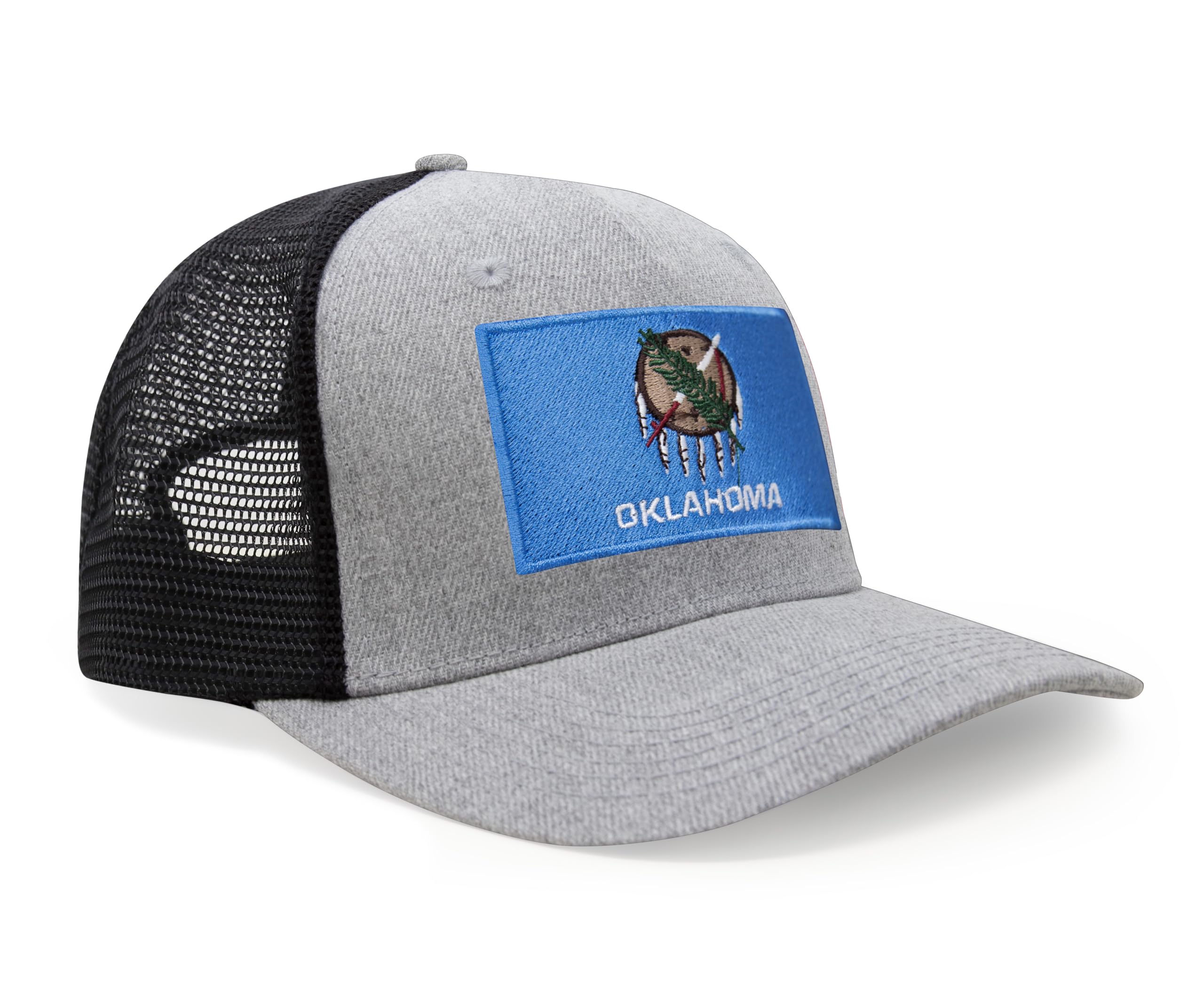 International Tie State Hat for Men and Women, Adjustable Snapback Trucker Baseball Cap with Embroidered Patch
