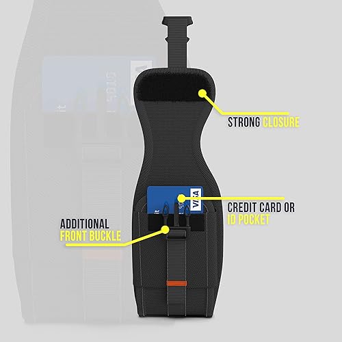 Miniatura 3 de Agoz Zebra TC77 TC70 - Funda vertical resistente para escáner Zebra TC75x, TC75, TC70x, TC70, TC72, TC77, M60, MC67, escáner de mano con clip de