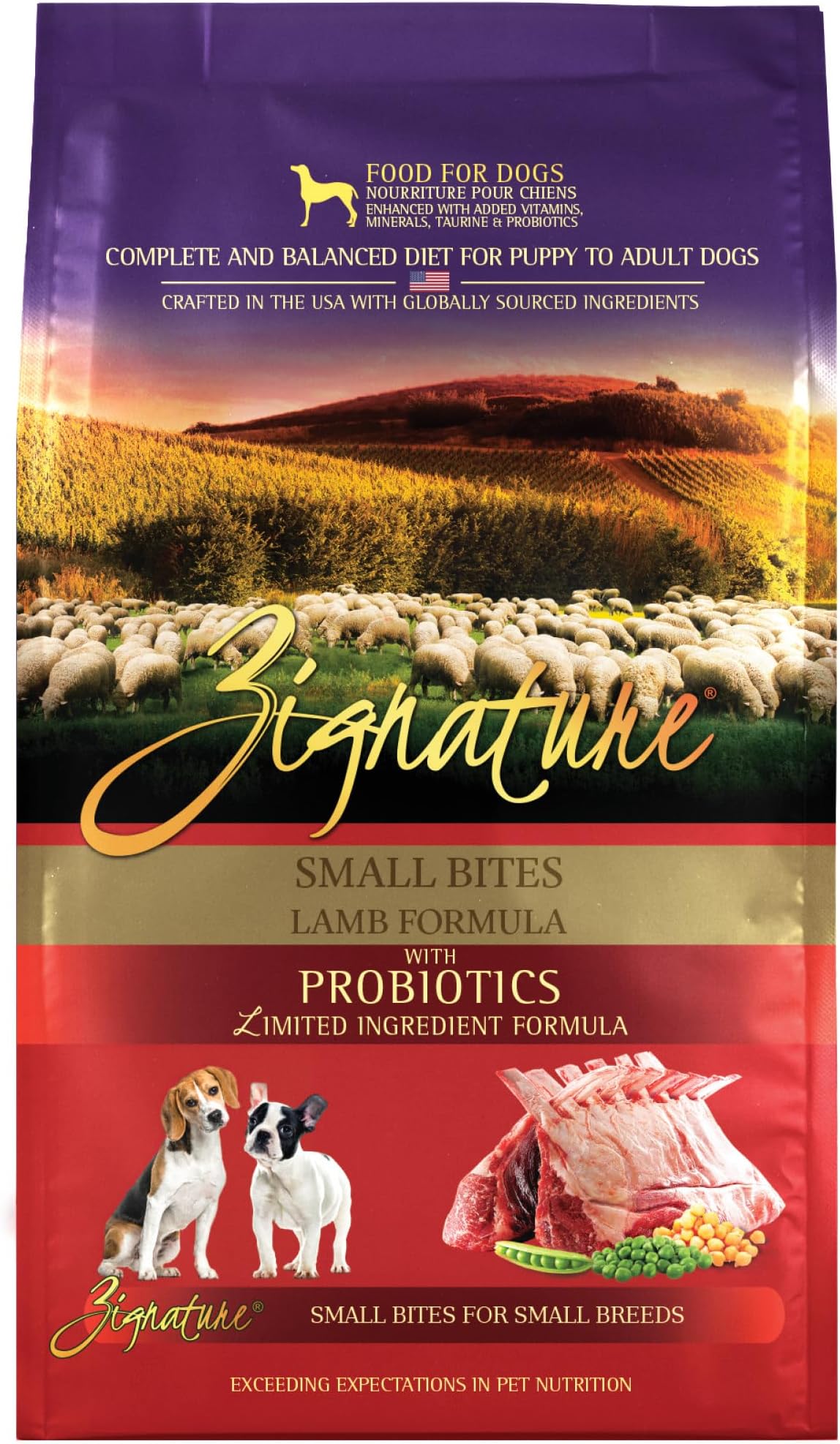 Zignature Lamb Small Bites Formula (1.8 kg)