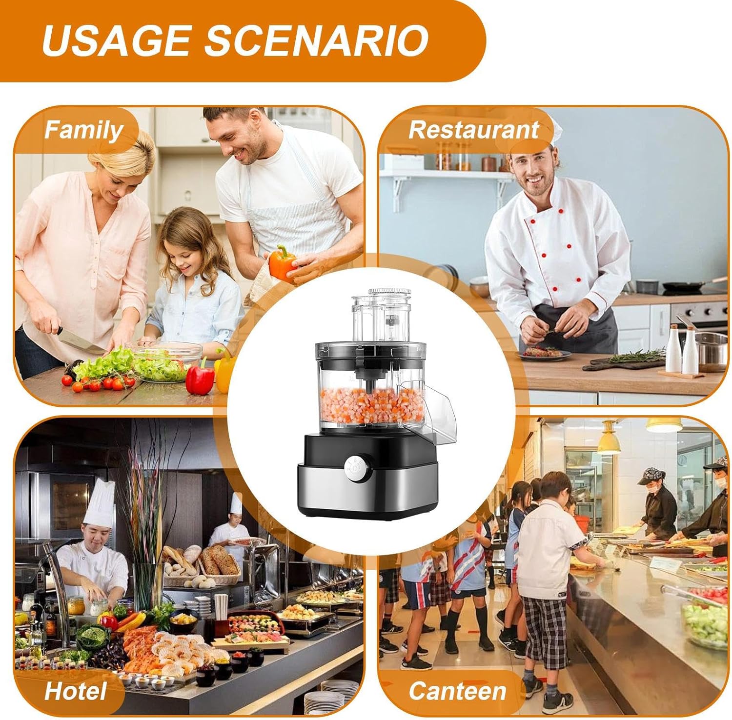 Vegetable Grinder | 5 In1 Commercial Vegetable Dicer | Kitchen Gadgets Chopping Machine, Vegetable Slicer for Dicing, Mincing, Cutting