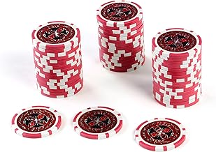 50 poker chips laser chips metal core 12 g poker Texas Hold`em black jack roulette reflective tokens chips casino 1 roll value 1-10000 selectable