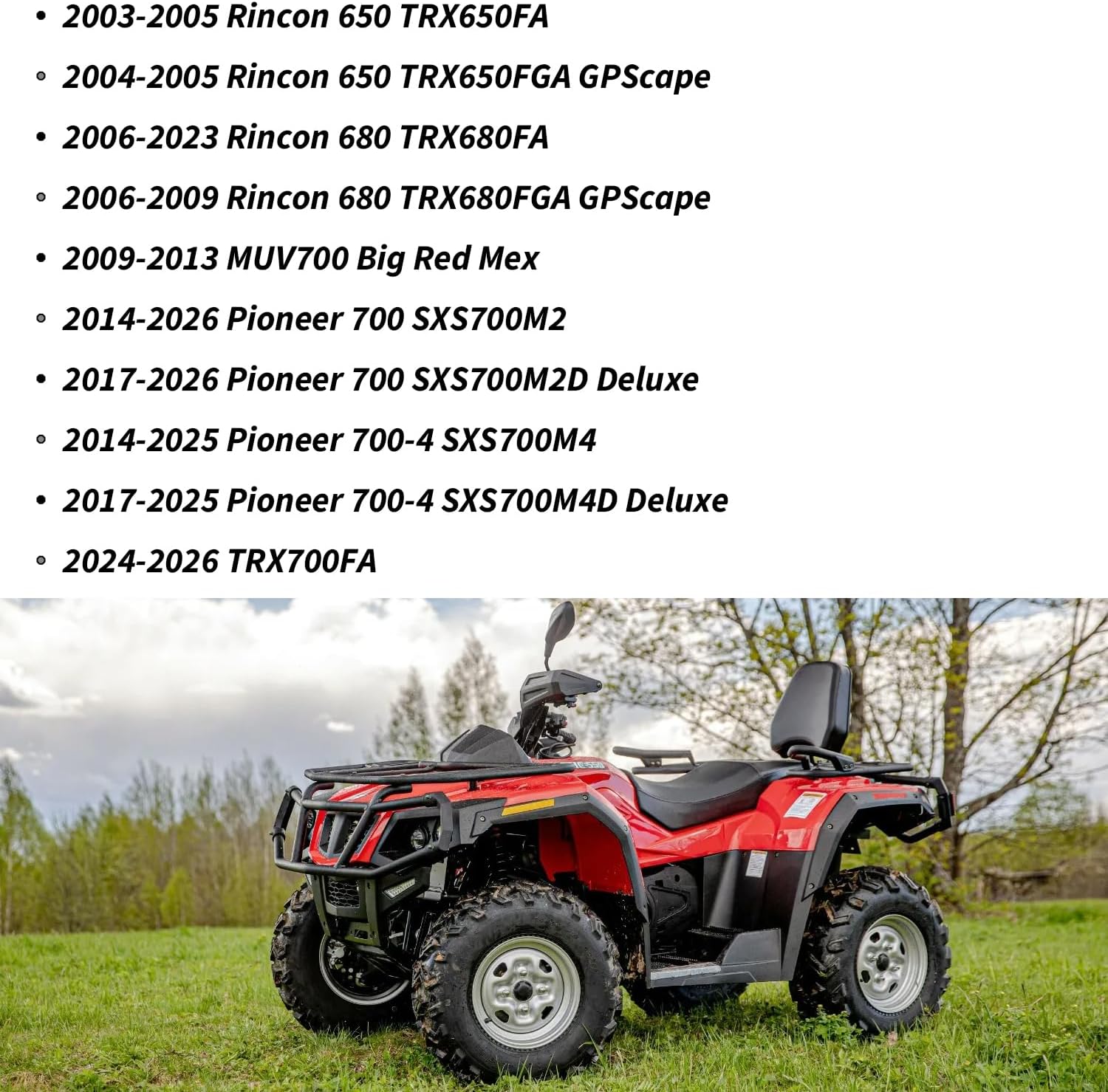 Cam Timing Chain and Tensioner Guide Kit Compatible with Honda Rincon 650 680 Pioneer 700 700-4 SXS700 OEM# 14510-HN8-013 14515-HN8-003 14401HN8-003