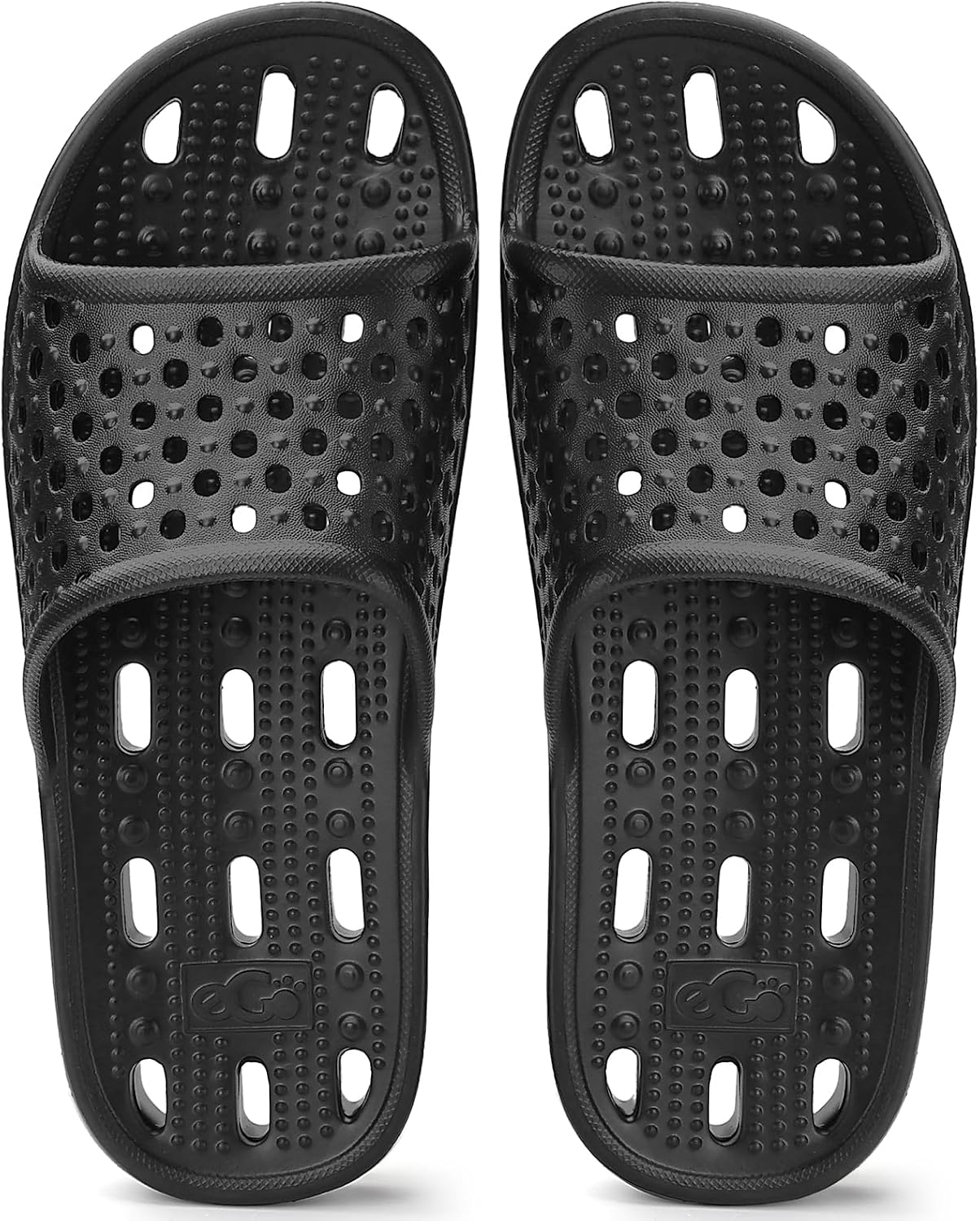 Aoowoll Shower Shoes for Men and Women Non-Slip Sandals Bathroom Slippers