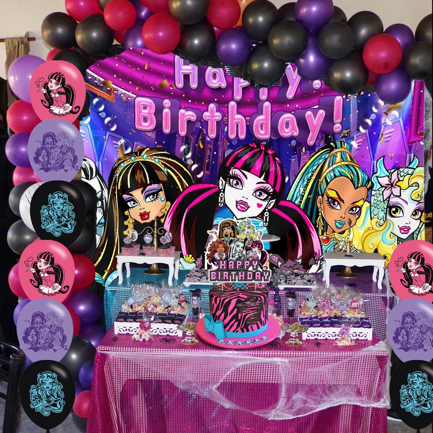 Monster High Birthday Party Printables A Monster High Theme Party That — free download