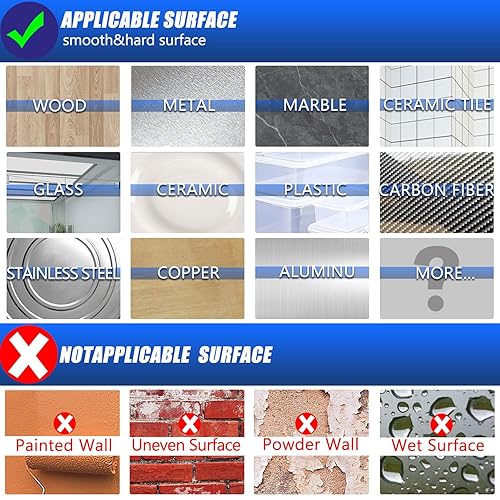 Miniatura 8 de Cinta adhesiva transparente de doble cara para montaje resistente extraíble tiras fuertes para colgar imágenes sin daño ganchos de pared pegamento