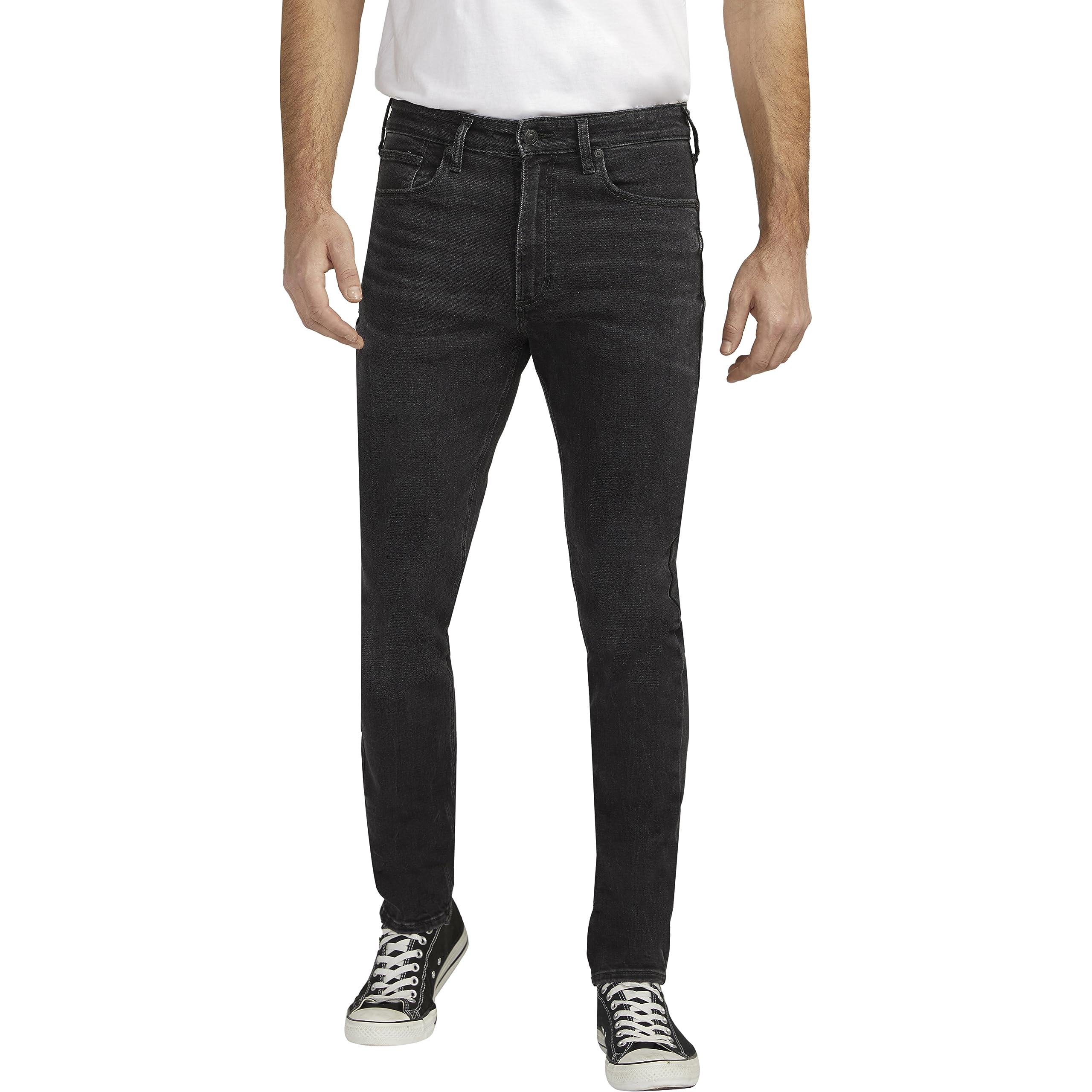 Silver Jeans Co. Men's Risto Athletic Fit Skinny Leg Jeans