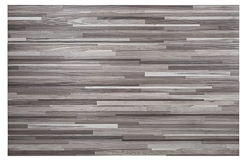 Miniatura 9 de LUCiDA SURFACES Azulejos de vinilo de lujo para piso  Azulejos de piso para instalación de bricolaje  36 tablones de aspecto de madera  Gris oscuro
