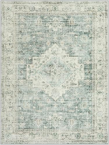 Miniatura 86 de LIVEBOX Alfombra lavable de 2 x 6 pies para baño, tapetes de cocina antideslizantes para entrada de piso, tapete bohemio para puerta delantera