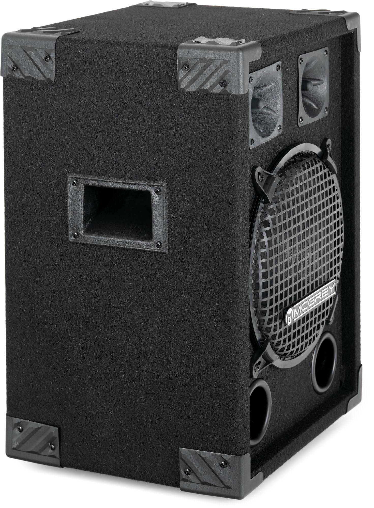 McGrey DJ-1022 DJ PA Speaker Box 25cm (10") Subwoofer 400W (Passivo, sistema 2 vie, cassa in legno)
