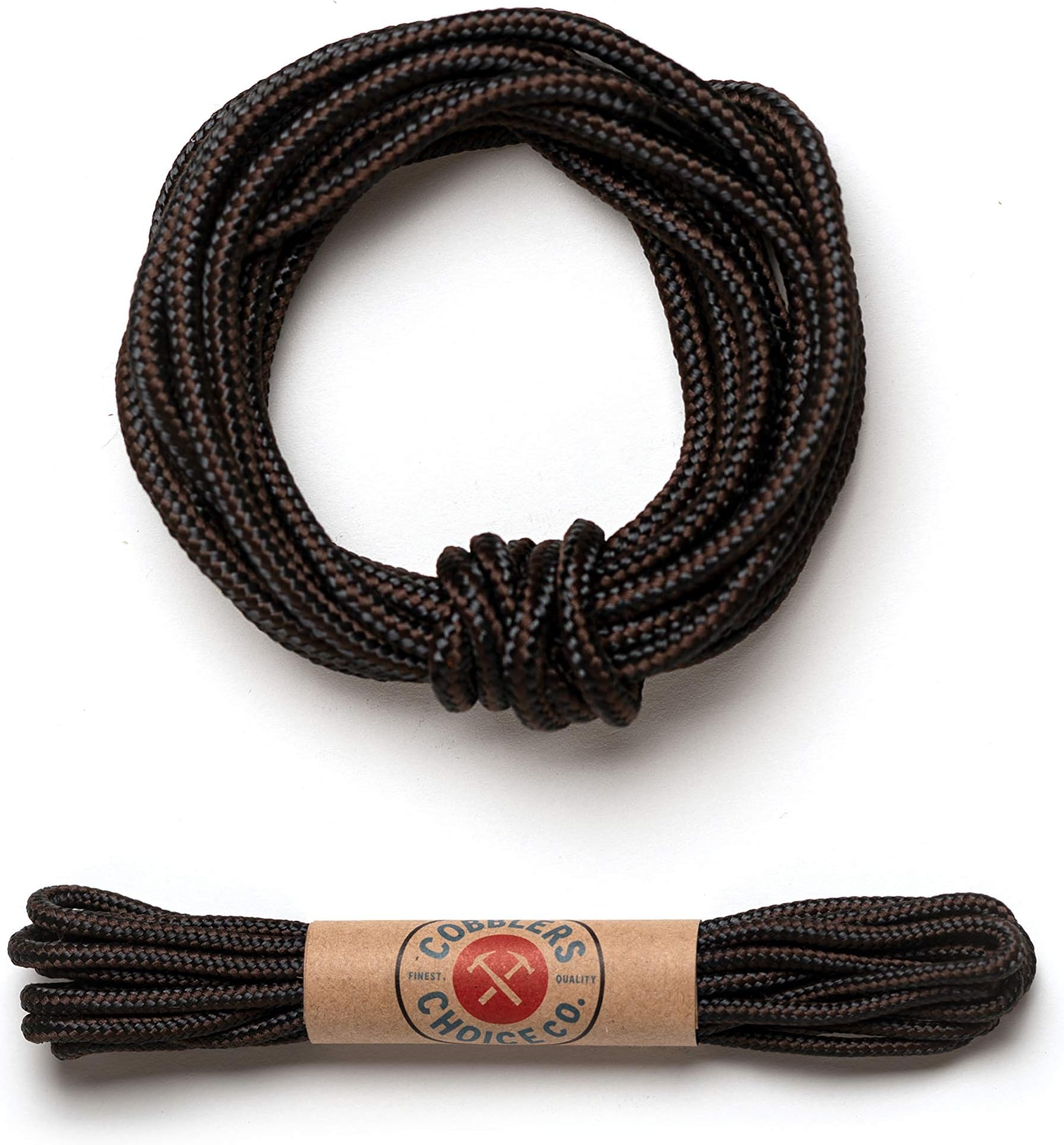 Cobbler's Choice Co. Kevlar Blend Boot Laces - For Work, Hiking, and Casual Boots, Durable, Heavy Duty and Weather Resistant