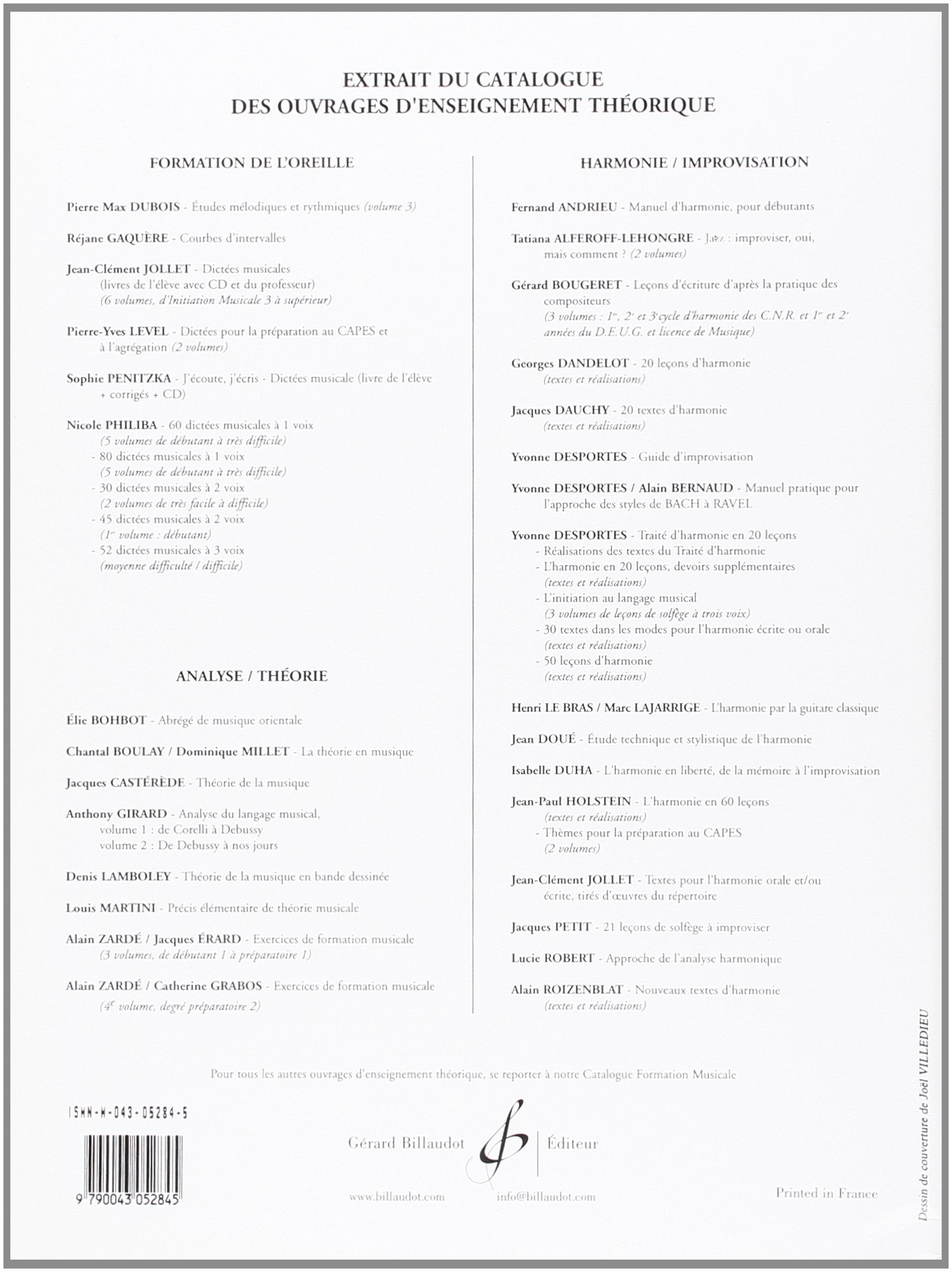 Du Solfege Sur la F.M. 440.4 - Chant/Audition/Analyse - Eleve