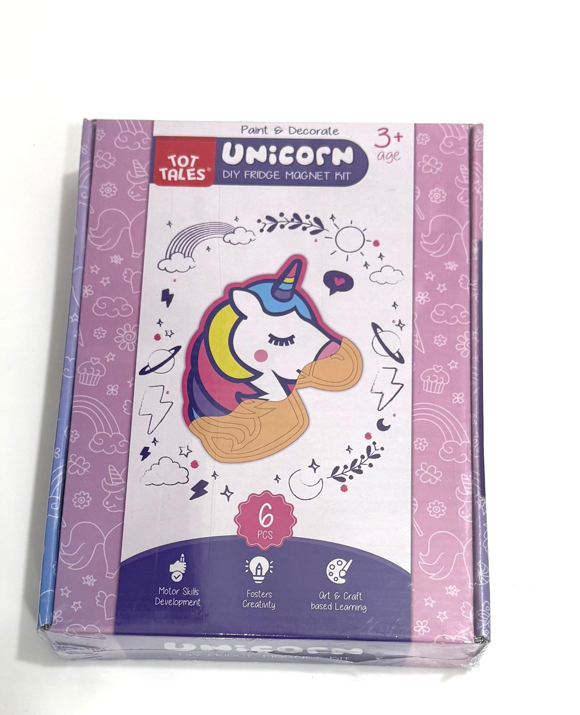 Tot Tales DIY Fridge Magnet Kit for Kids | Creative Craft Activity