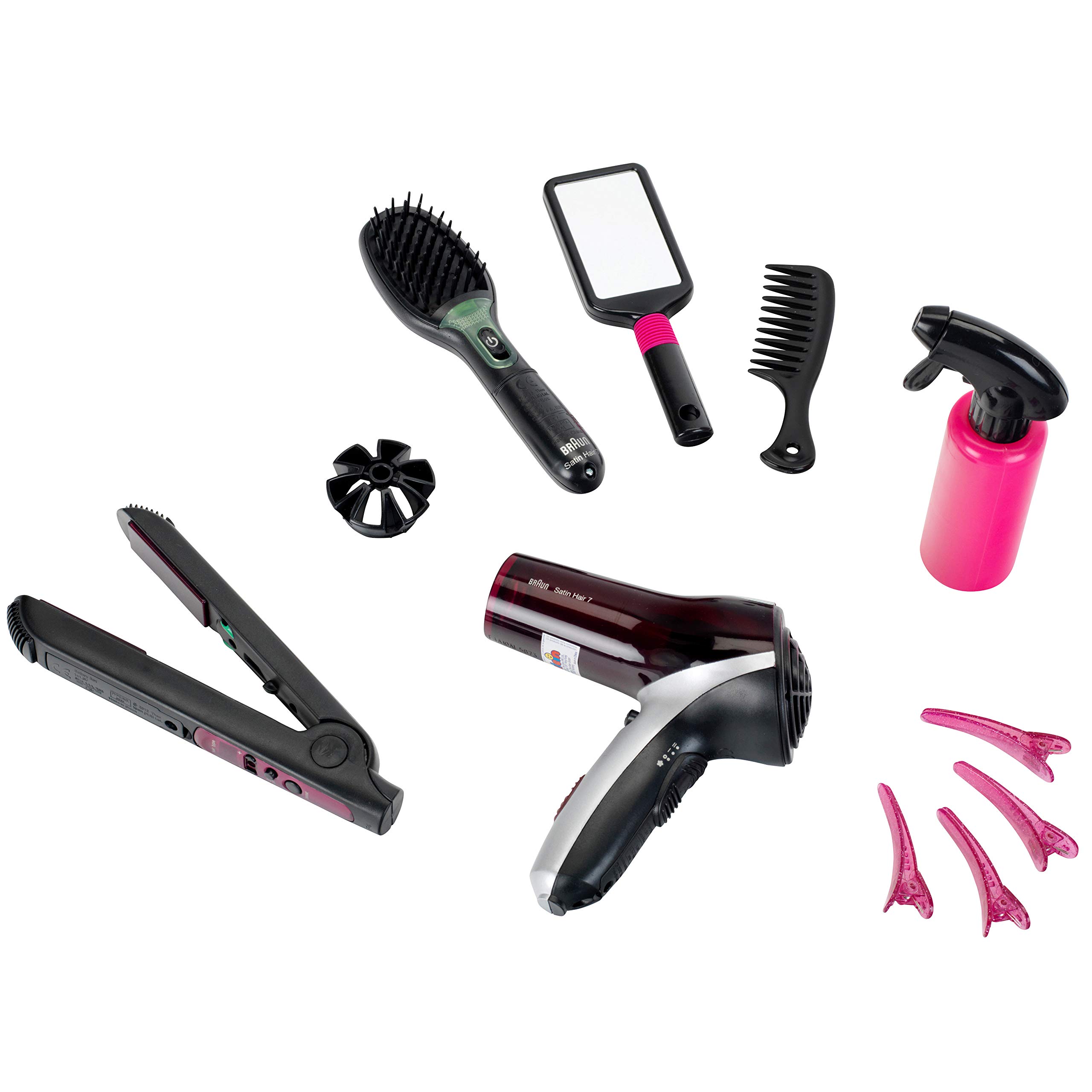 Amazon.com: Theo Klein Mega Braun Hairstyling Set, 5873 : Toys & Games