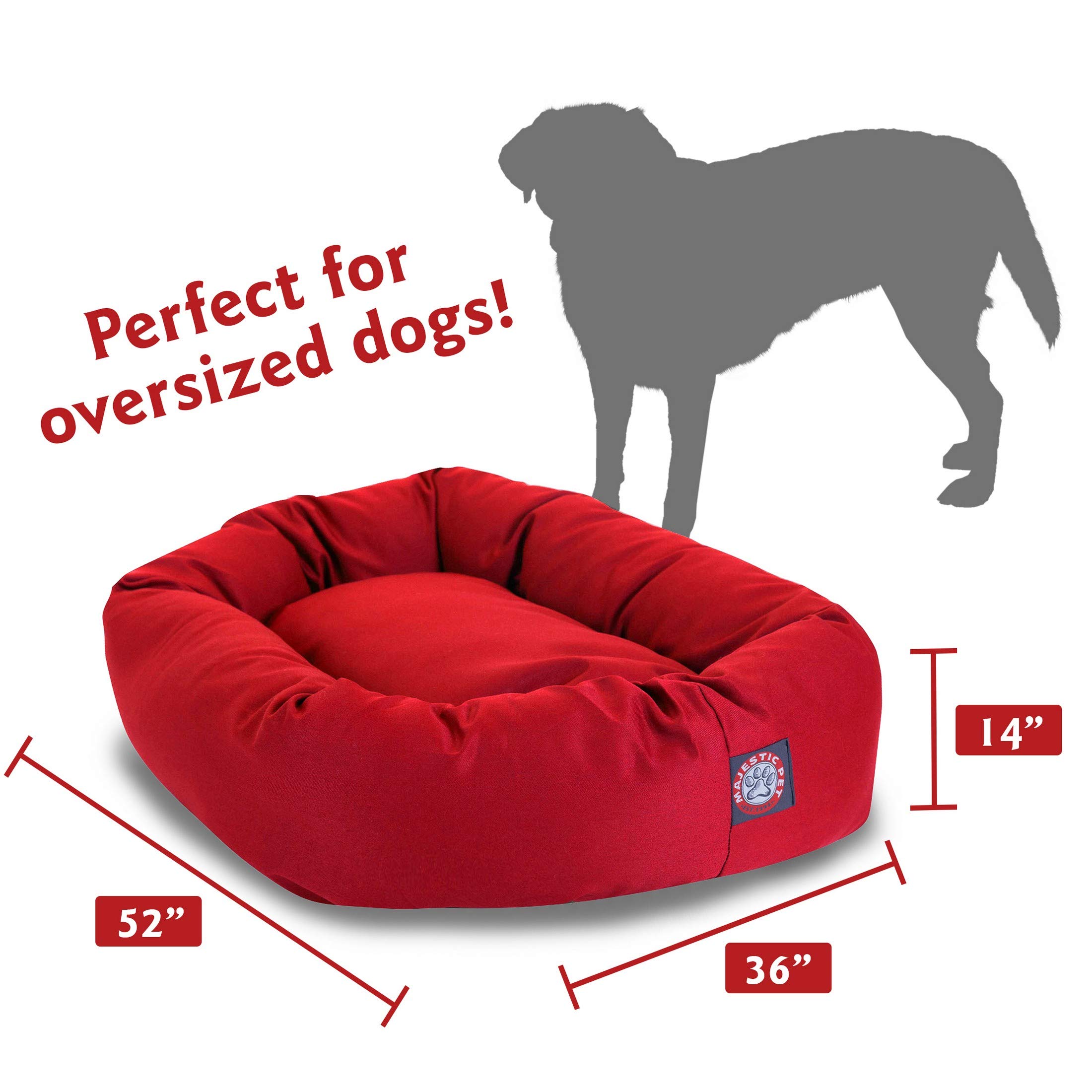 イーストリバー52 inch Azure Bed Majestic By Pet Products Bagel Villa Micro Dog