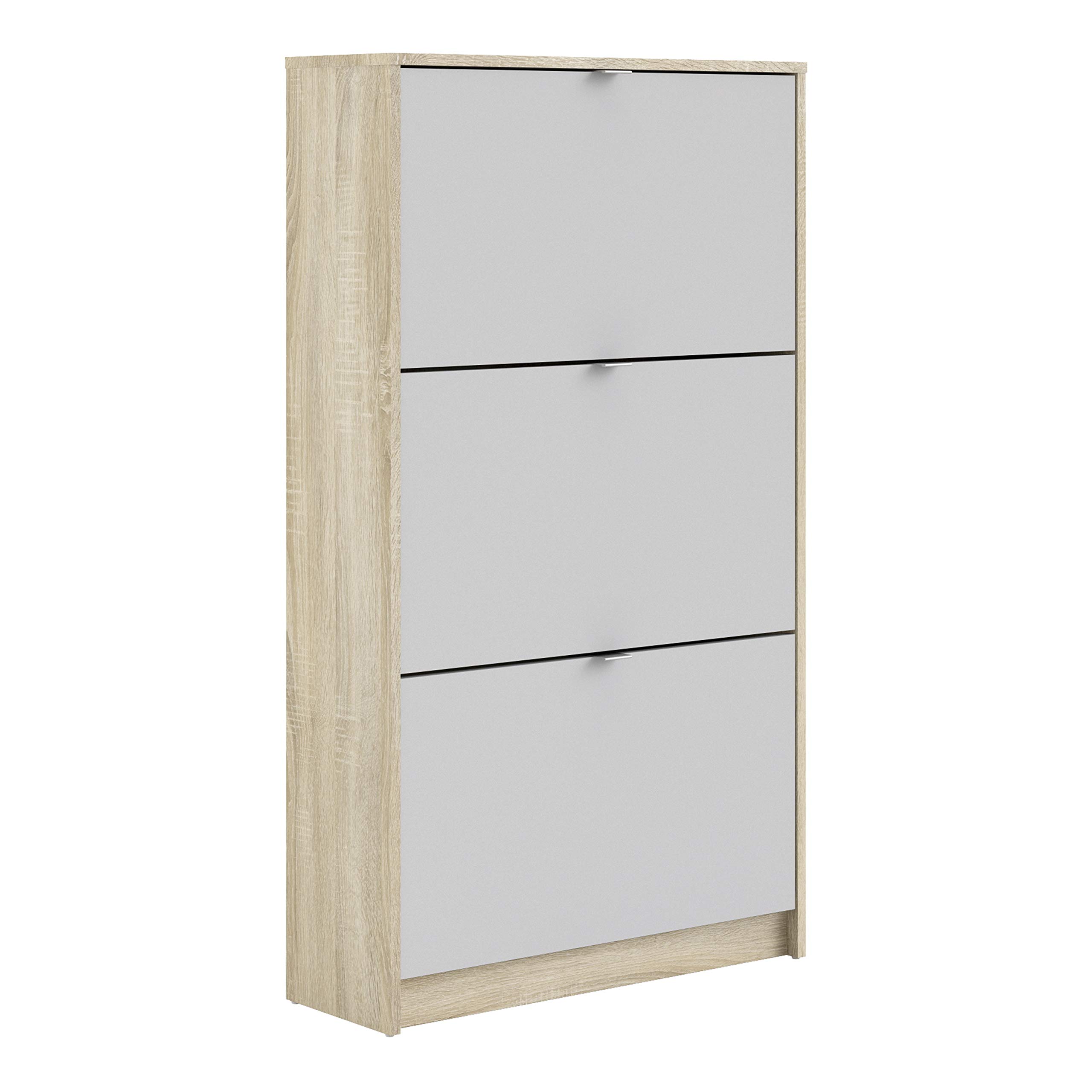 Furniture To Go Shoe cabinet w. 3 tilting doors and 2 layers