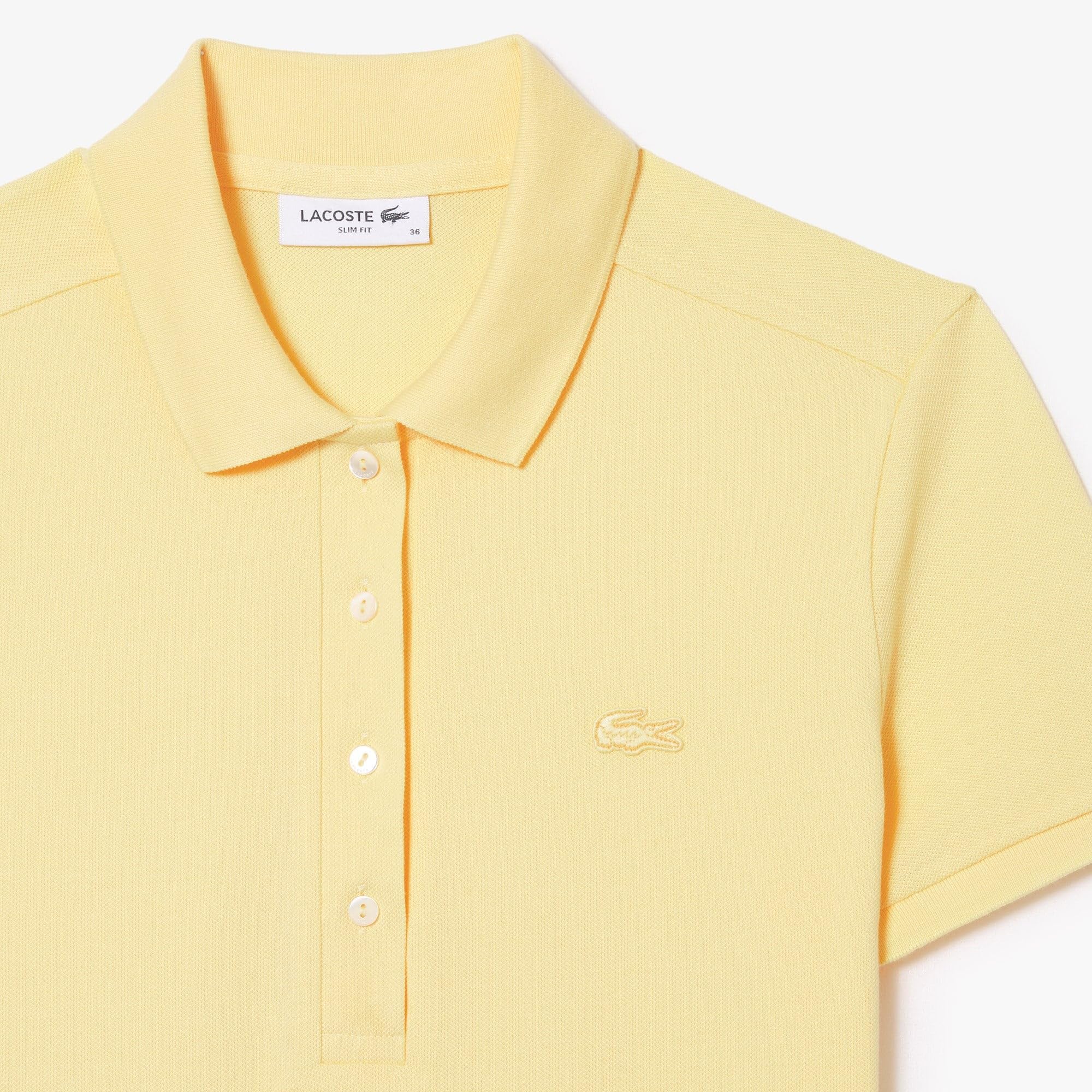 Lacoste L.12.d Short Sleeve Slim Fit Polo L.12.d Polo Slim Fit a Maniche Corte Donna (Pacco da 1)