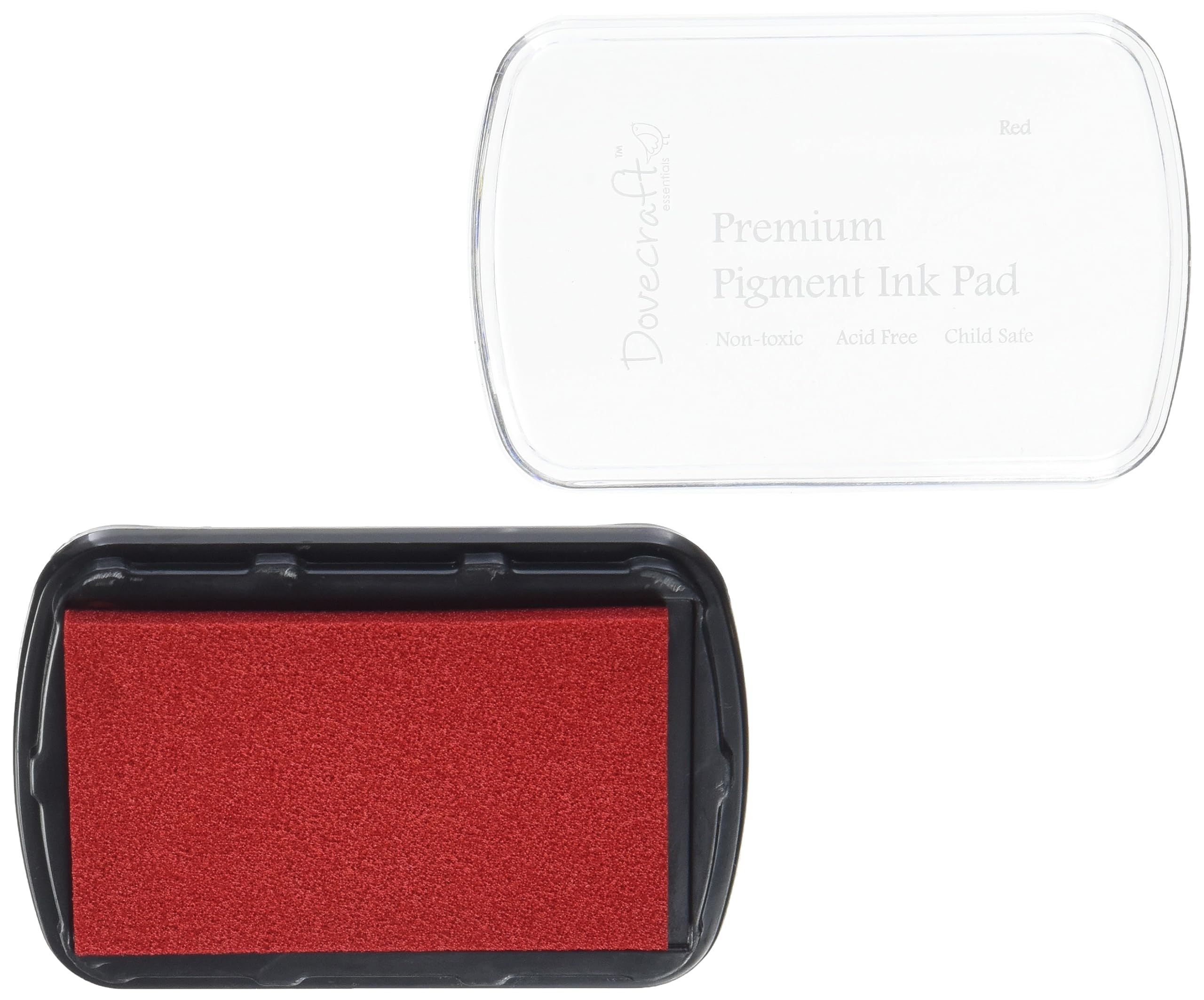 RAYHER 28990287 Dovecraft Pigment Ink Pad, Classic Red