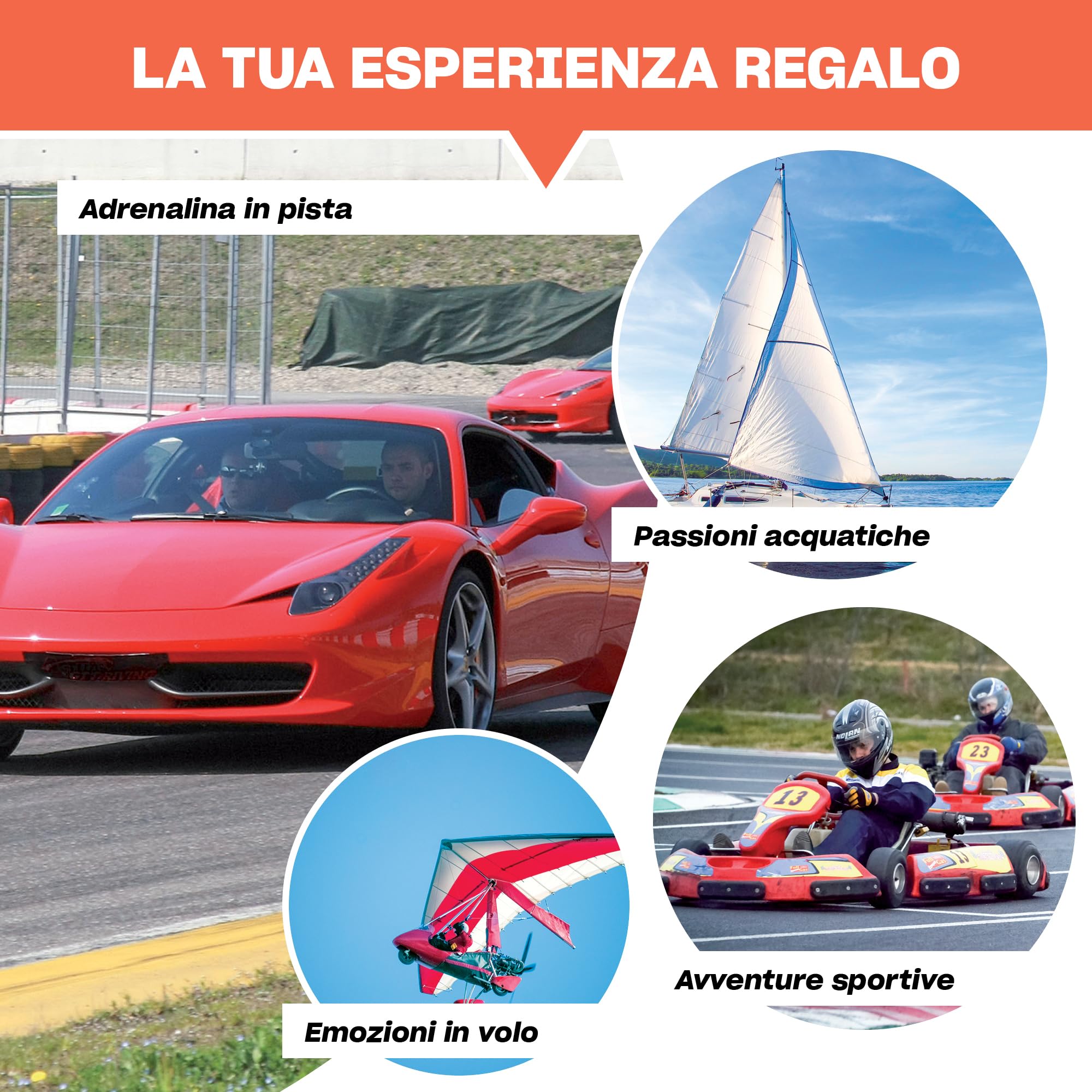 smartbox - Caja de regalo para motores y pasiones - Idea de regalo original - 1 experiencia de conducción deportiva para 1 o 2 personas
