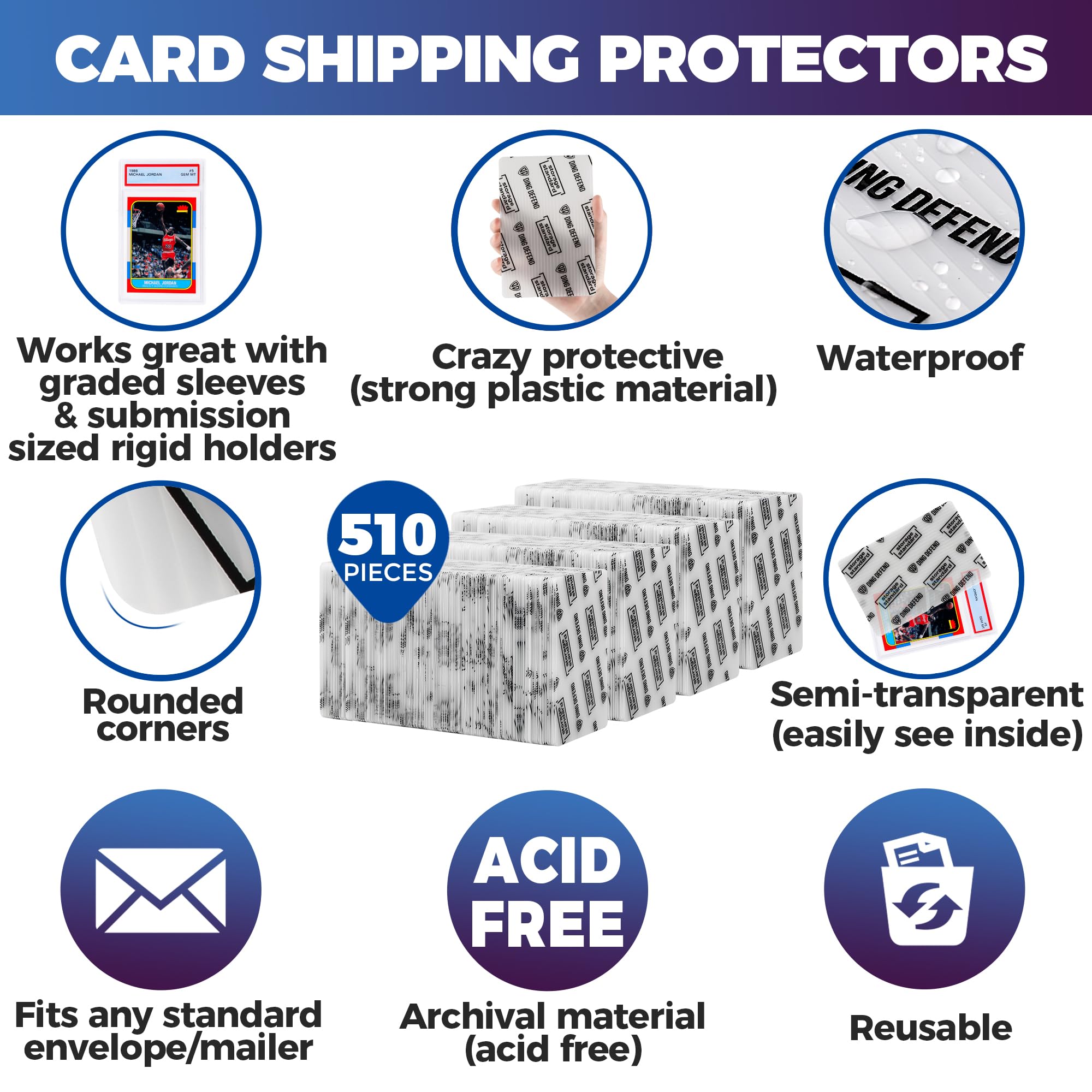 Thin Cardboard Card Protectors Debit Card Cover|rfid Blocking Card