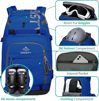 Ski Boot Bag & Running Hydration Vest