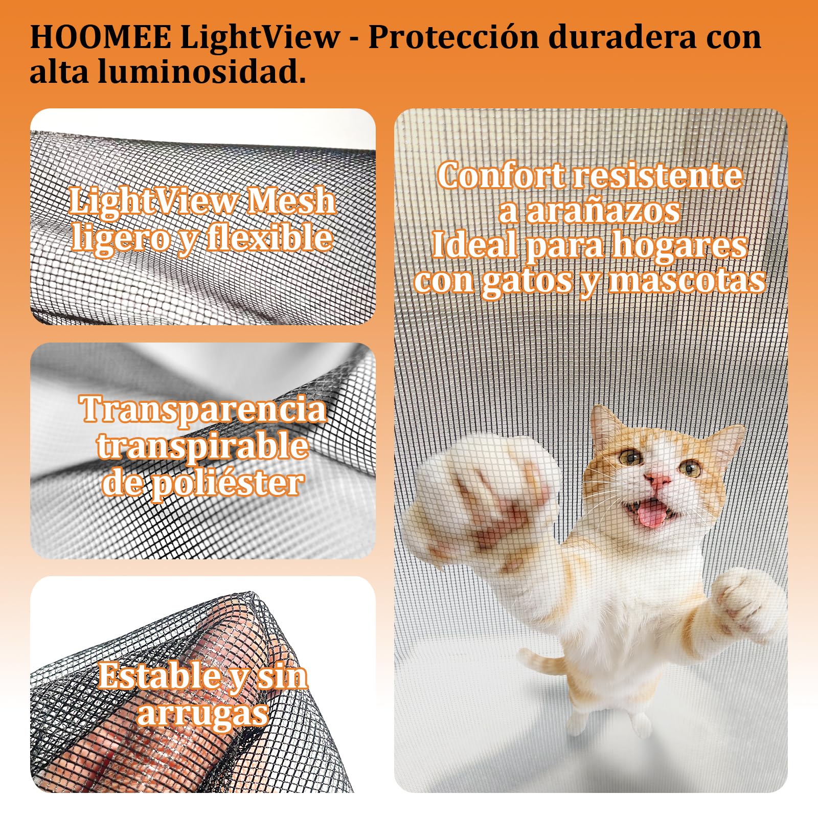 HOOMEE Mosquitera para Puerta, 80x210CM- Cortina Magnética para Puertas de Balcón o Terraza, Tejido con Fuertes Imanes para un Autocierre, Fácil Instalación sin Taladrar (Negro) — view 9