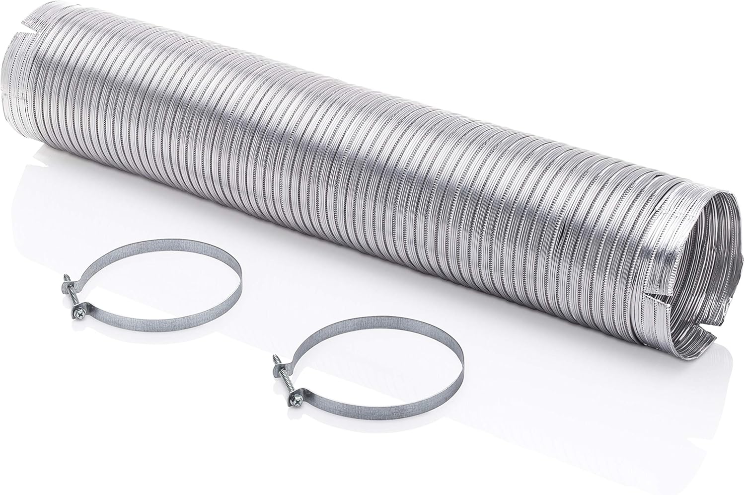 Smart Choice Simi Rigid Dryer Vent Installation Kit with Elbow, 8-Foot Long, 4-Inch Diameter