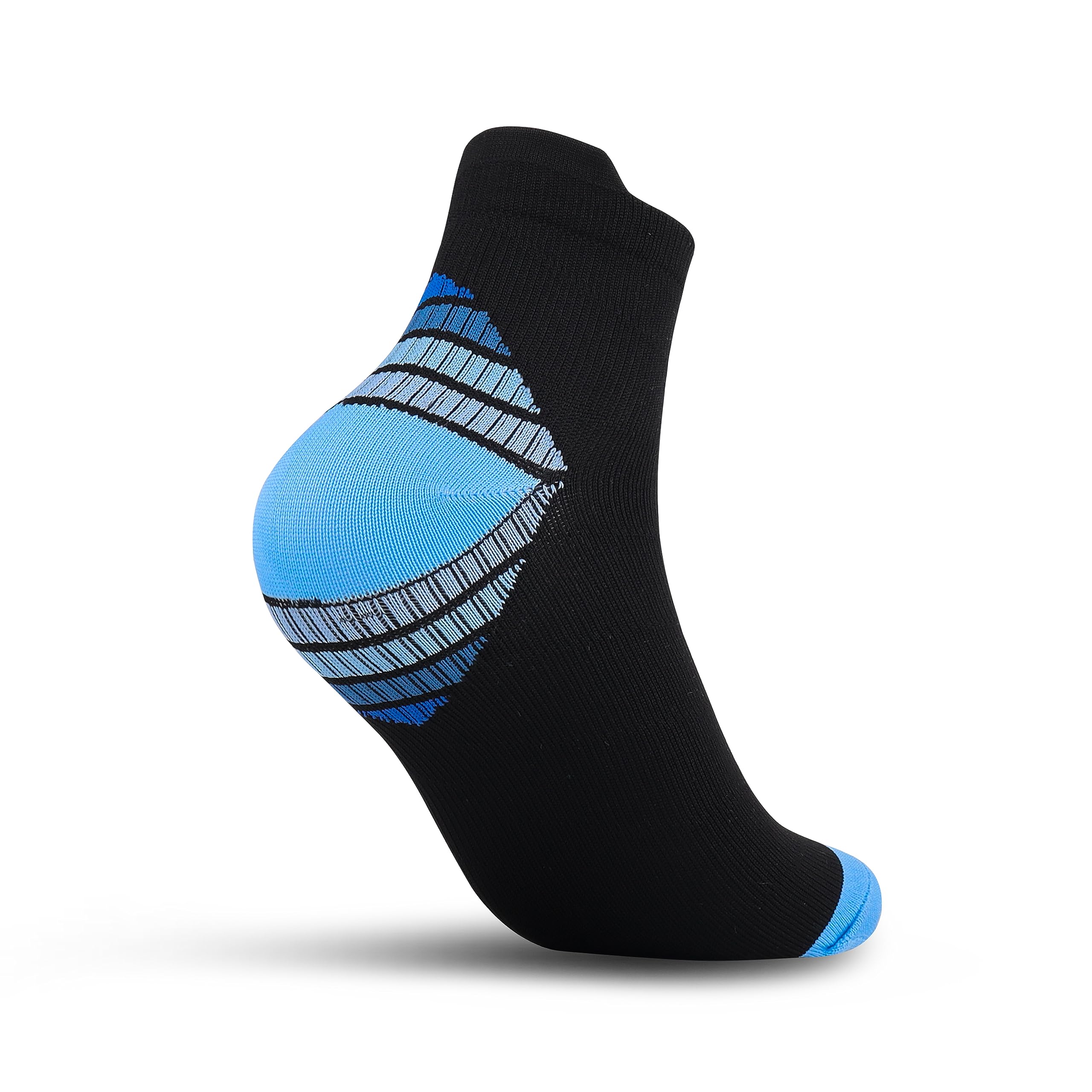 Jeasona 10 pares de calcetines de compresión para mujeres/hombres cortos de verano deportes senderismo jogging correr compresión calcetines