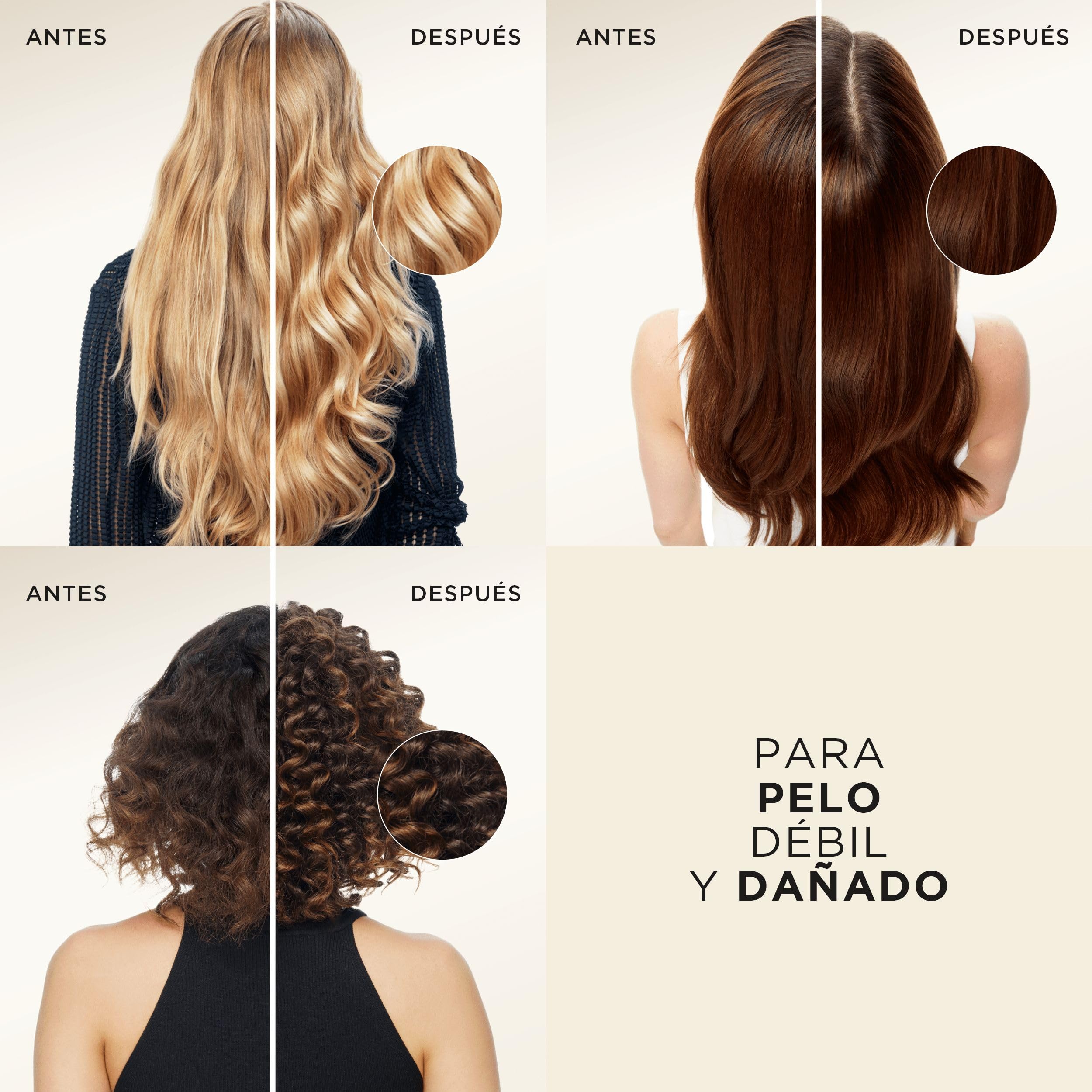 Pantene Pro-V Repara Y Protege Ampollas Tratamiento Intensivo Reparadoras Del Pelo, Ayudan A Reparar El Daño Visible En 30 Segundos, 2 x 45 ml