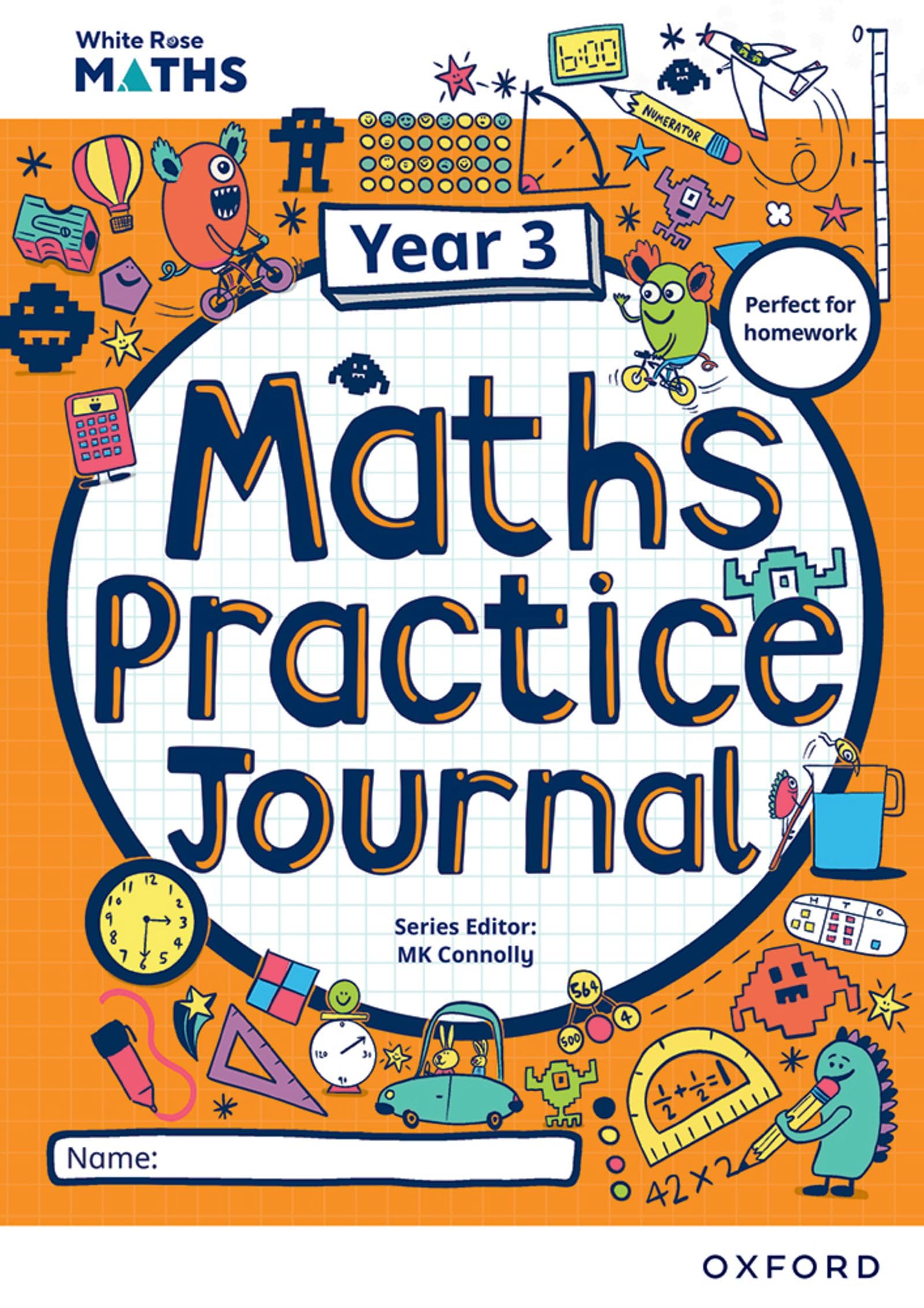 White Rose Maths Practice Journals Year 3 Workbook: Single Copy