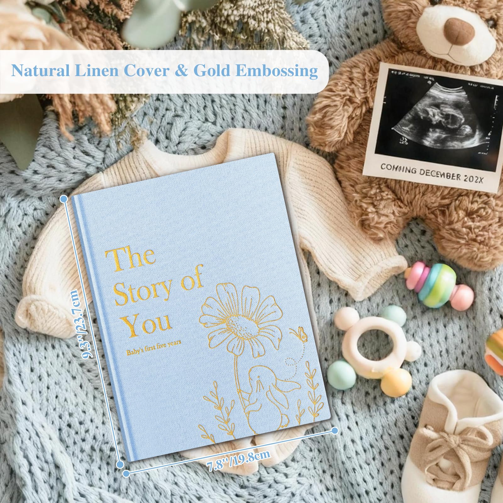 Lanpn Baby Memory Book for Boy Girl, The Story of You - Image 2