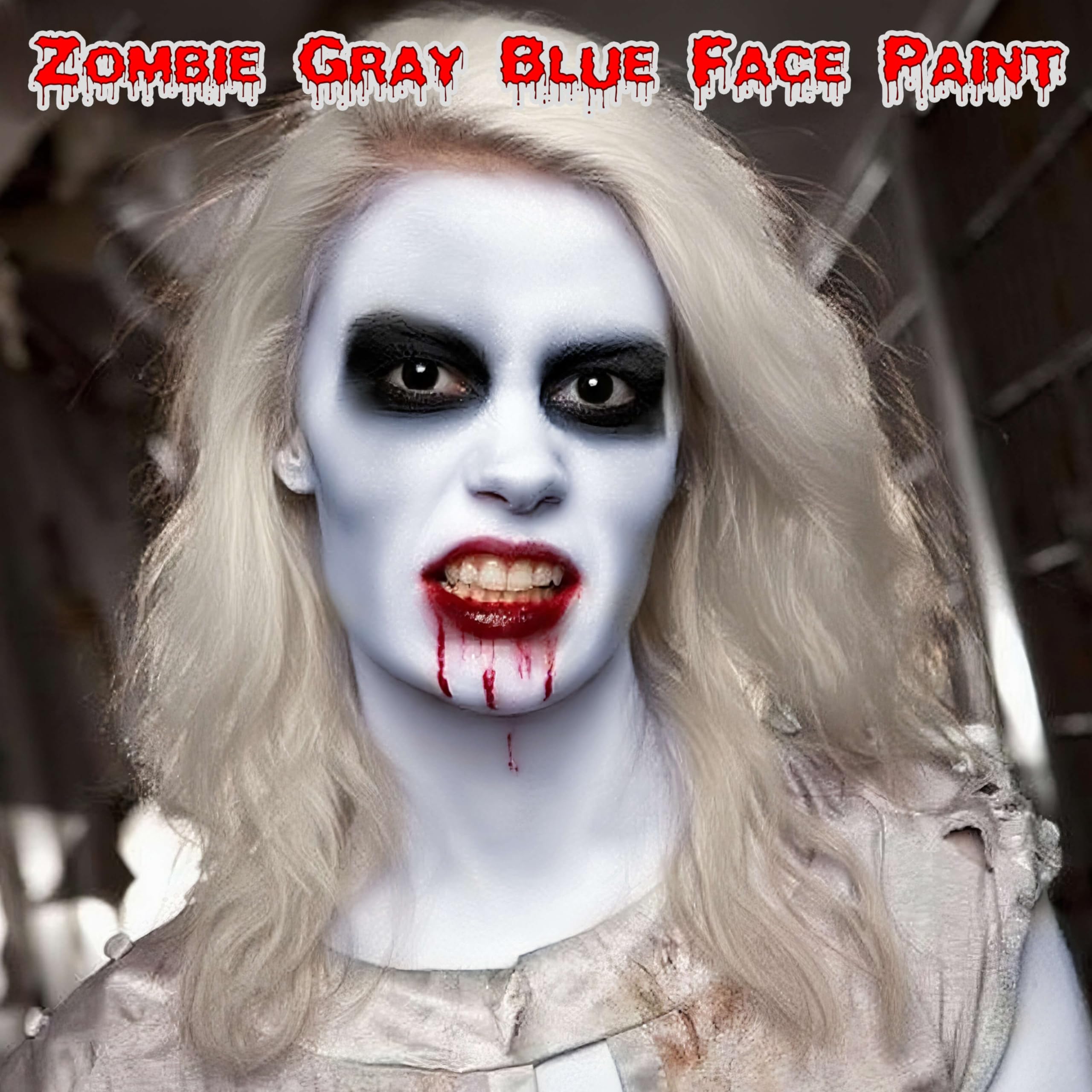 Amazon.com : Paminify Halloween Zombie Makeup Kit,1.01oz Zombie