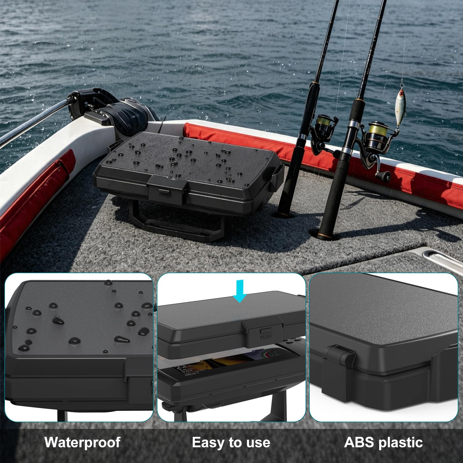 Fish Finder Sonnenblende, kompatibel mit Humminbird Helix 7 G4N GPS und Helix 7 GPS G4, nur Bildschirmabdeckung