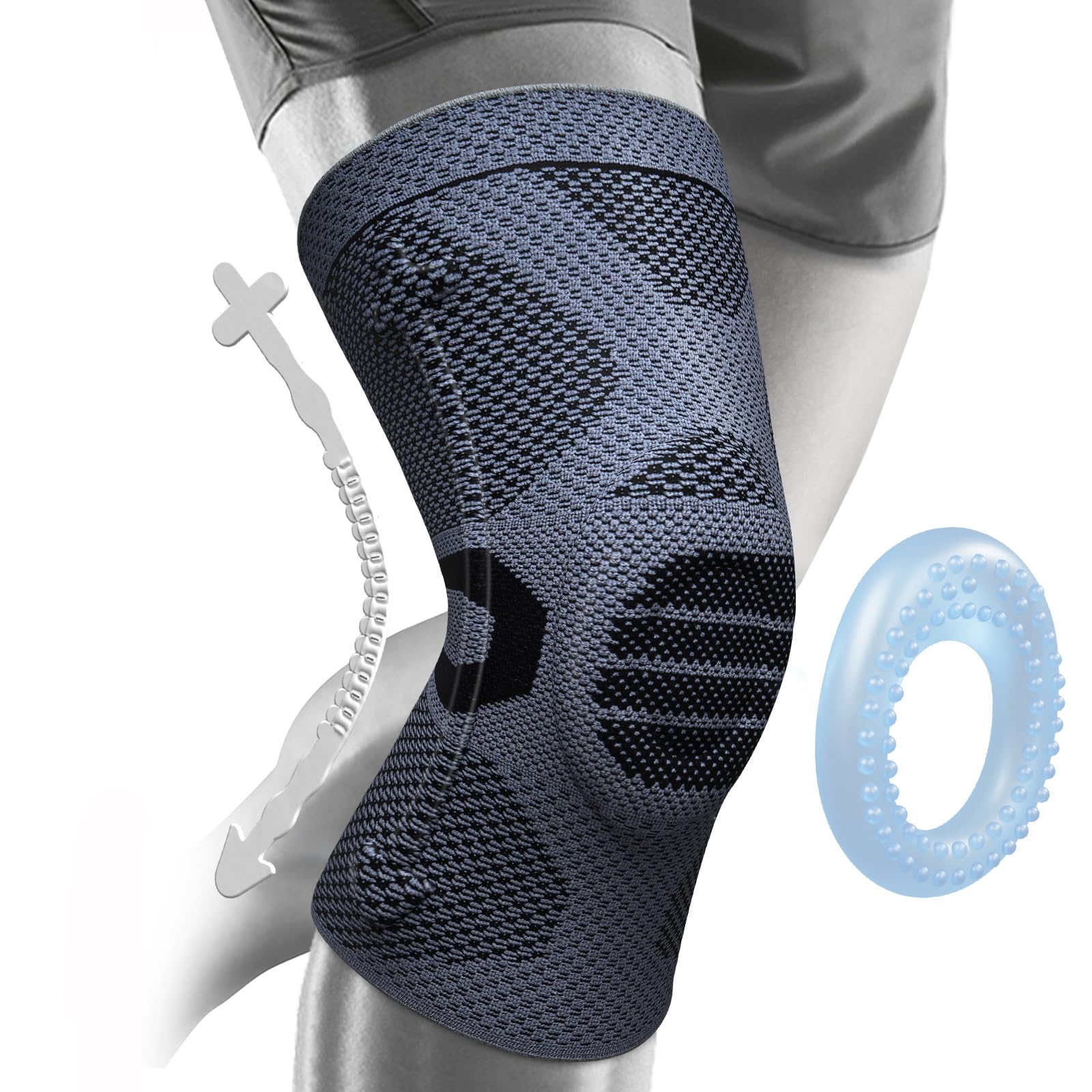 NEENCA Professional Knee Brace, Medical Knee Support for Women &amp; Men Relief
